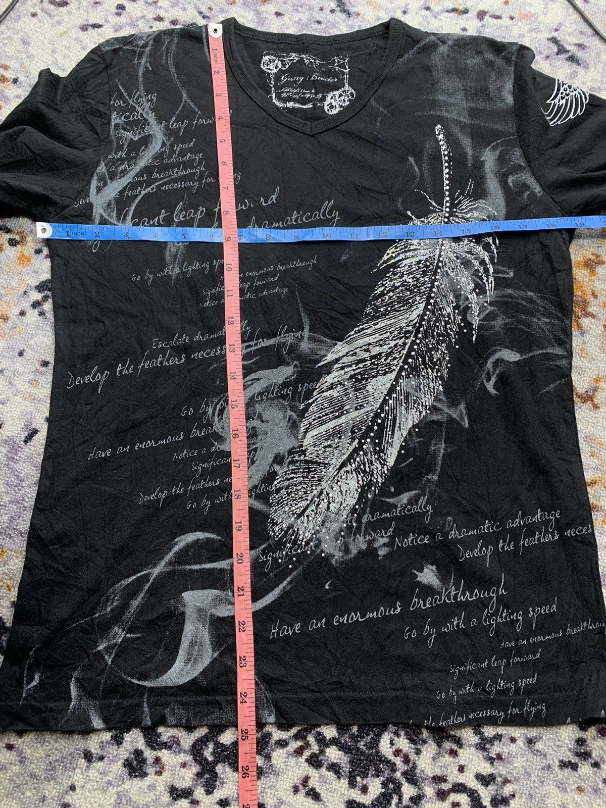 If Six Was Nine JAPANESE GUNG BUSTER SMOKE SEDITIONARIES PUNK GOTHIC STYLE Size US L / EU 52-54 / 3 - 5 Thumbnail
