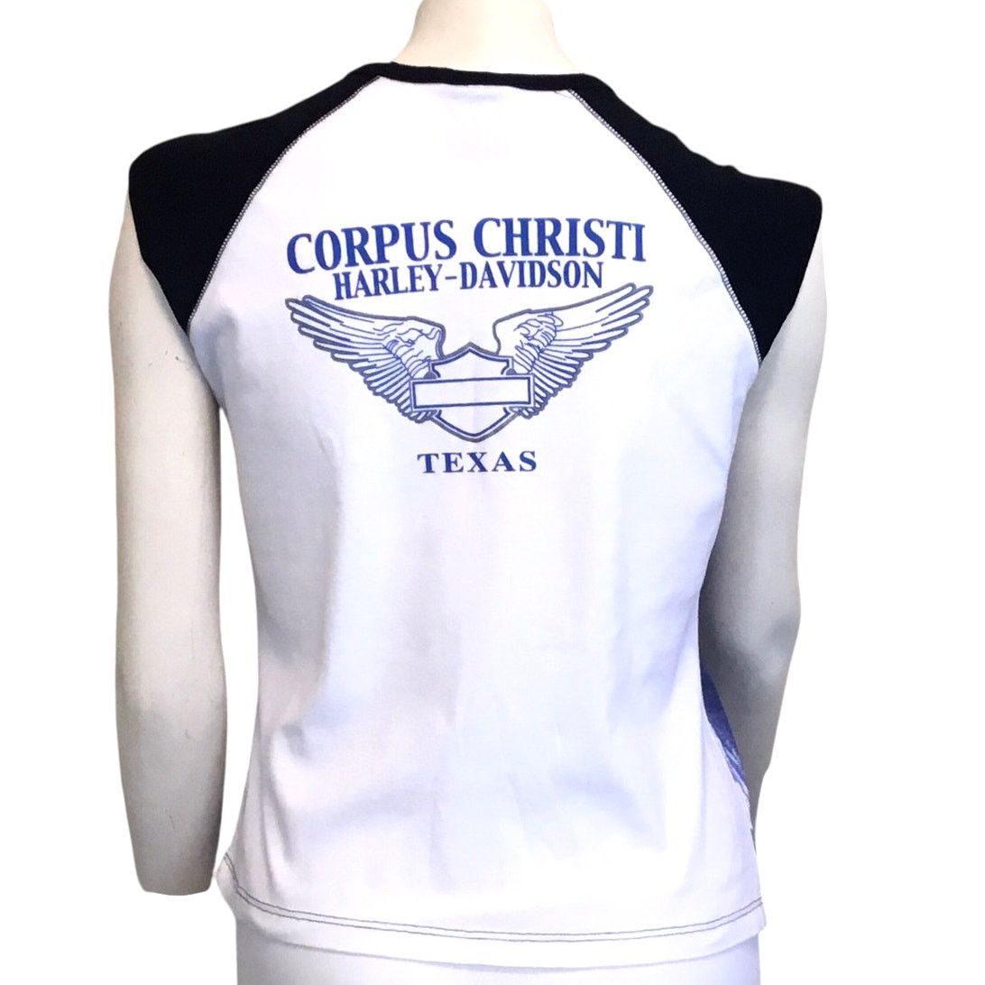 Harley Davidson Harley-Davidson Corpus Christi TX Women's T-Shirt Size Jr-XL Size ONE SIZE - 6 Thumbnail
