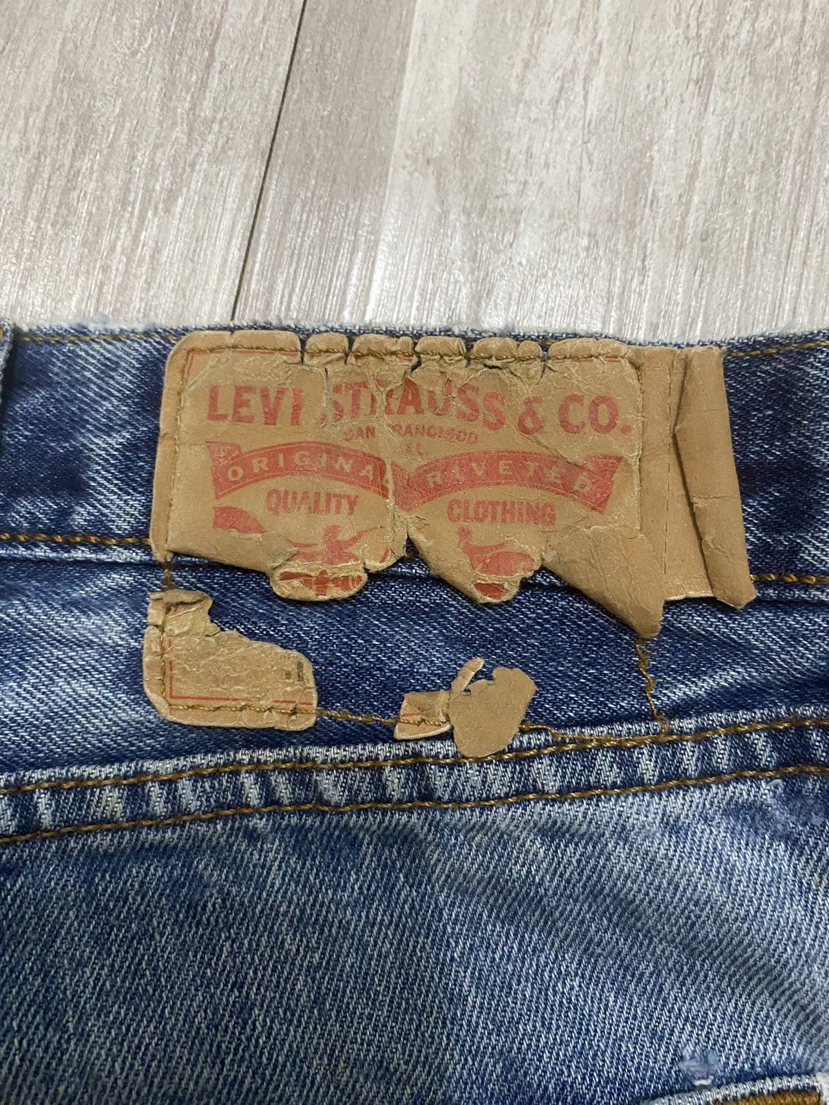 Levi's × Levi's Vintage Clothing Y2k 501 denim wash jeans size 38 Size US 38 / EU 54 - 9 Thumbnail