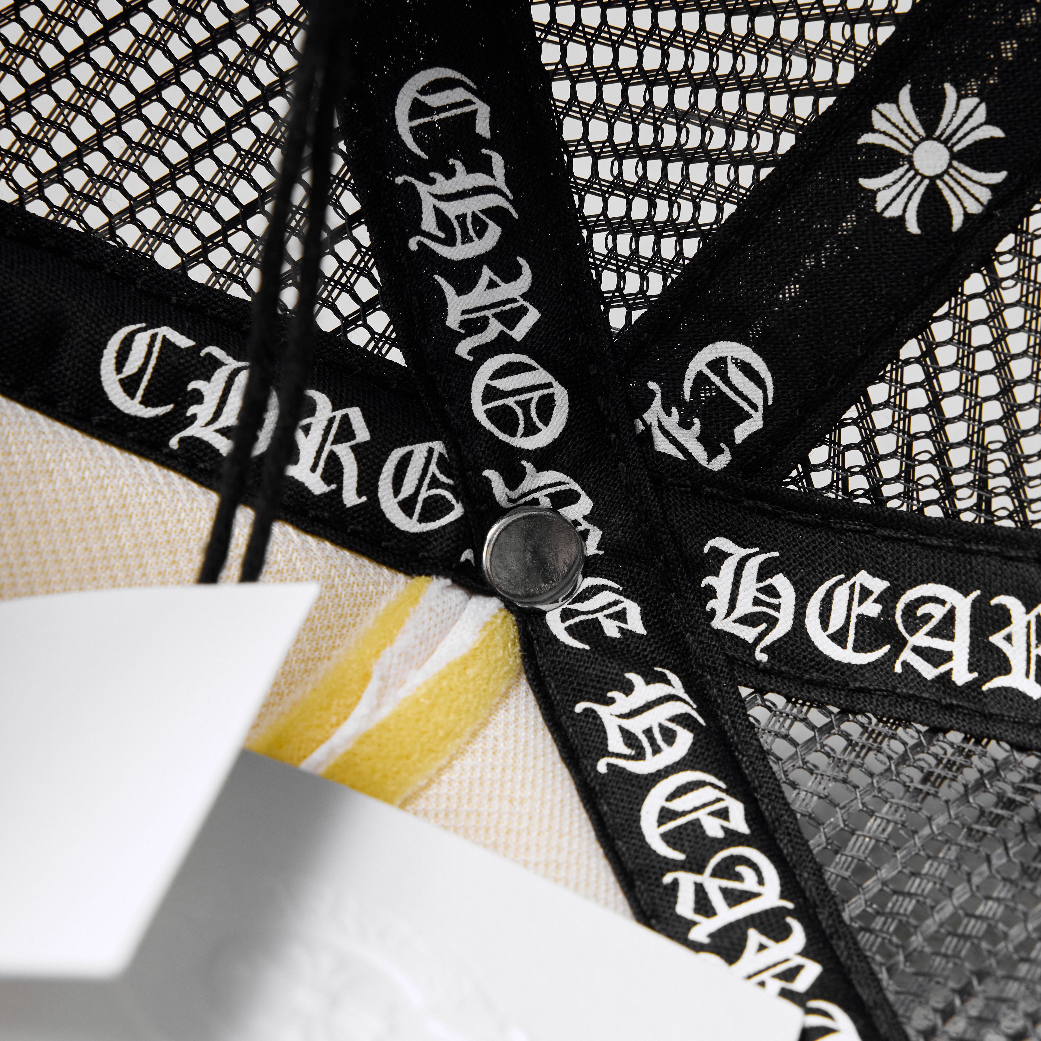 Chrome Hearts CHROME HEARTS King Taco Trucker Hat WHITE/BLACK Size ONE SIZE - 4 Thumbnail