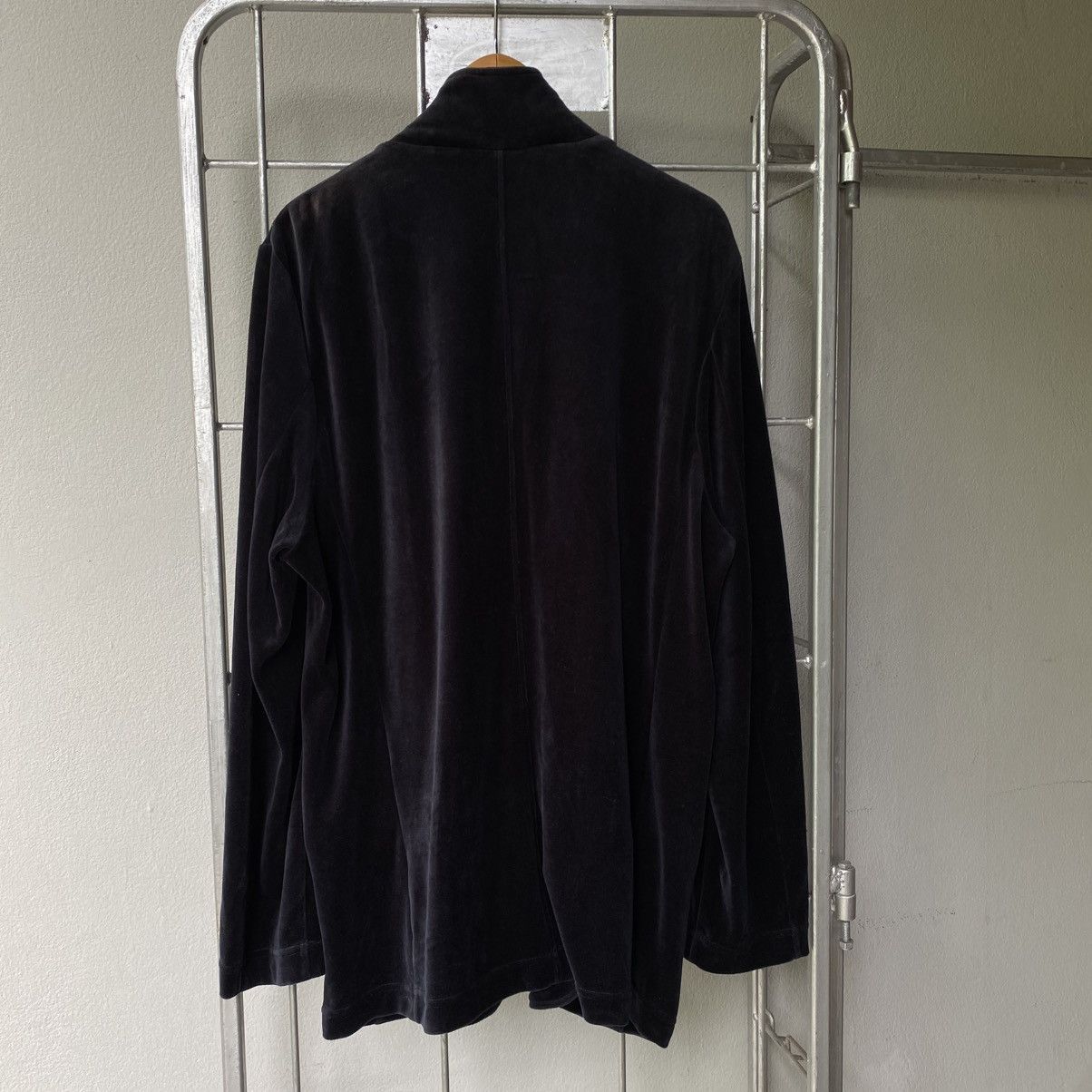 Adidas Adidas Black Velour Zip Jacket Size US M / EU 48-50 / 2 - 16 Thumbnail