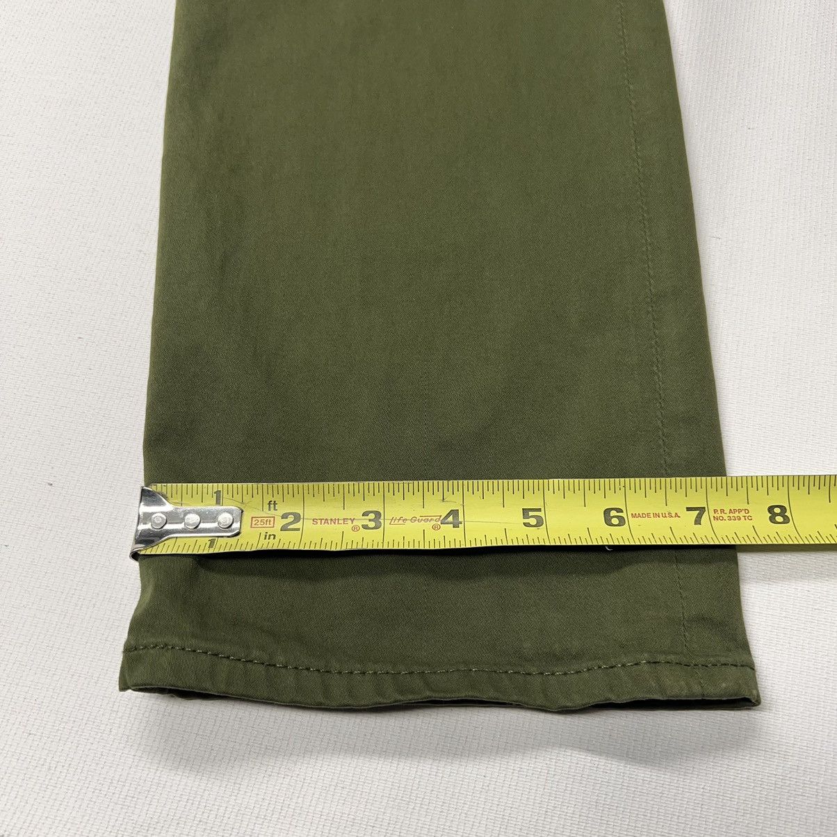 AG Adriano Goldschmied AG Adriano Goldschmied Pants Green The Graduate Tailored Leg Size US 33 - 22 Thumbnail