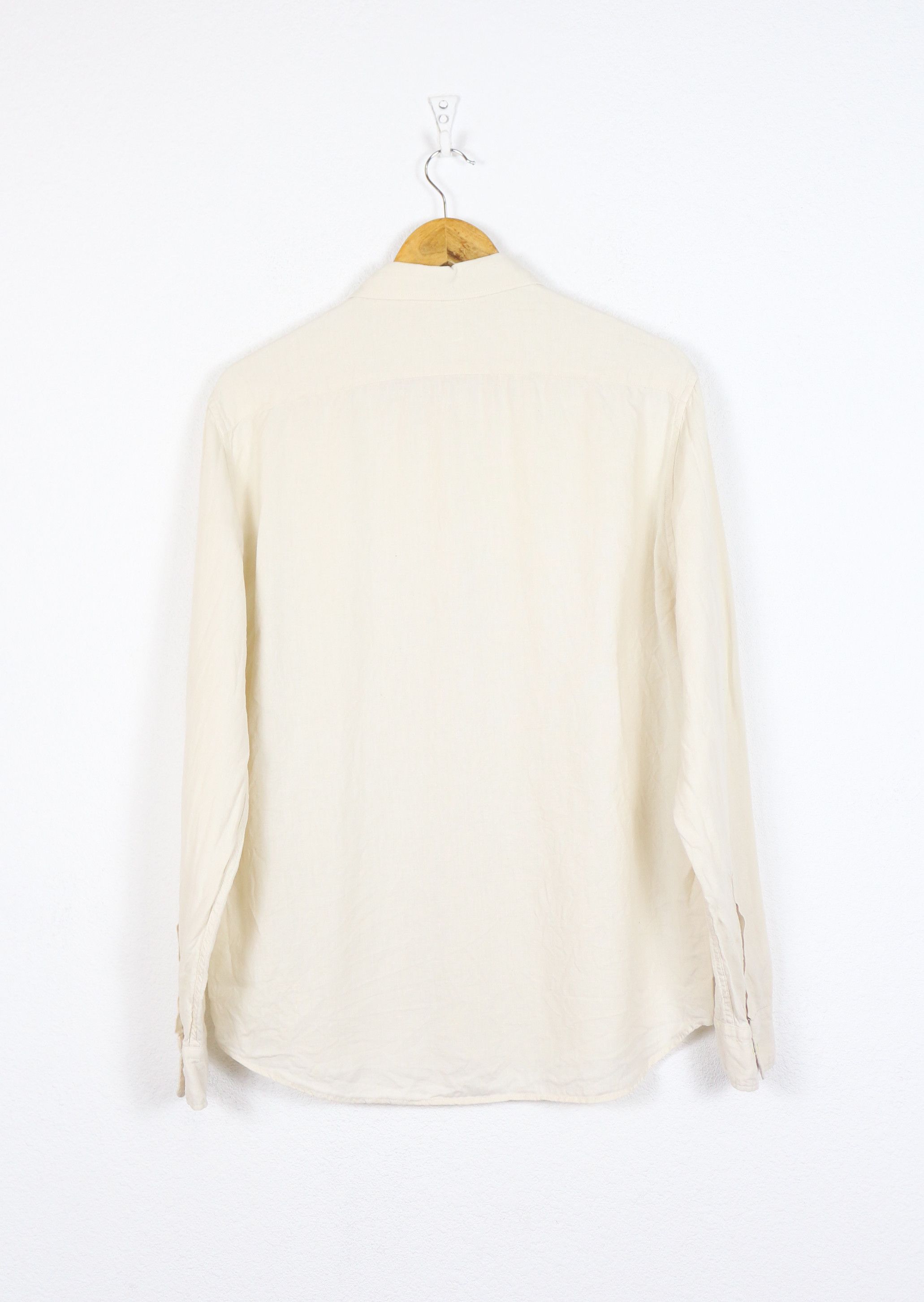 Arket Arket Beige Linen Shirt Heritage 48 M Size US M / EU 48-50 / 2 - 6 Thumbnail
