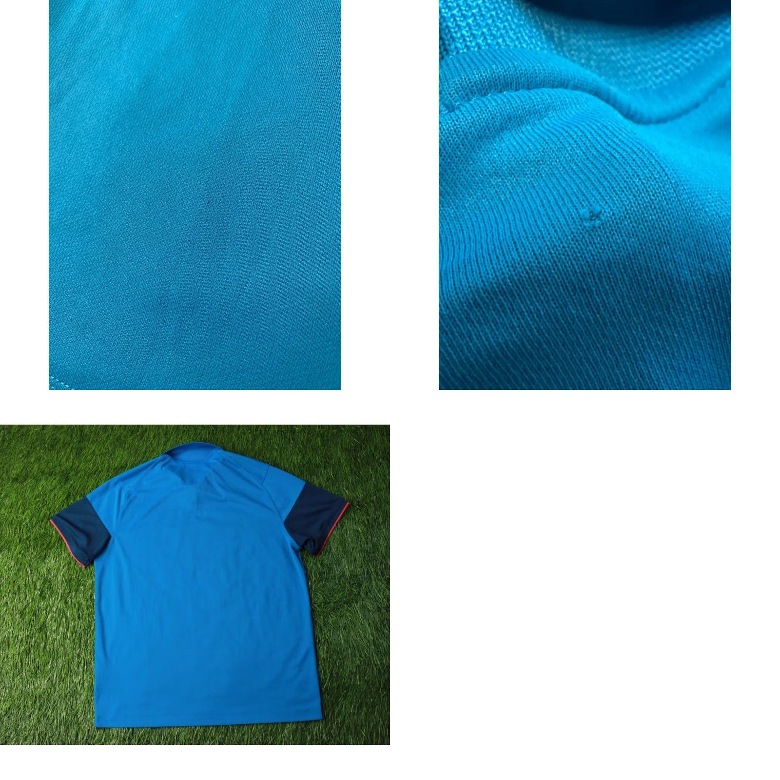 Nike NIKE Golf Dri-FIT 2015 Men Polo Shirt Jersey Size L Blue and Red Polo Men Size US L / EU 52-54 / 3 - 8 Thumbnail