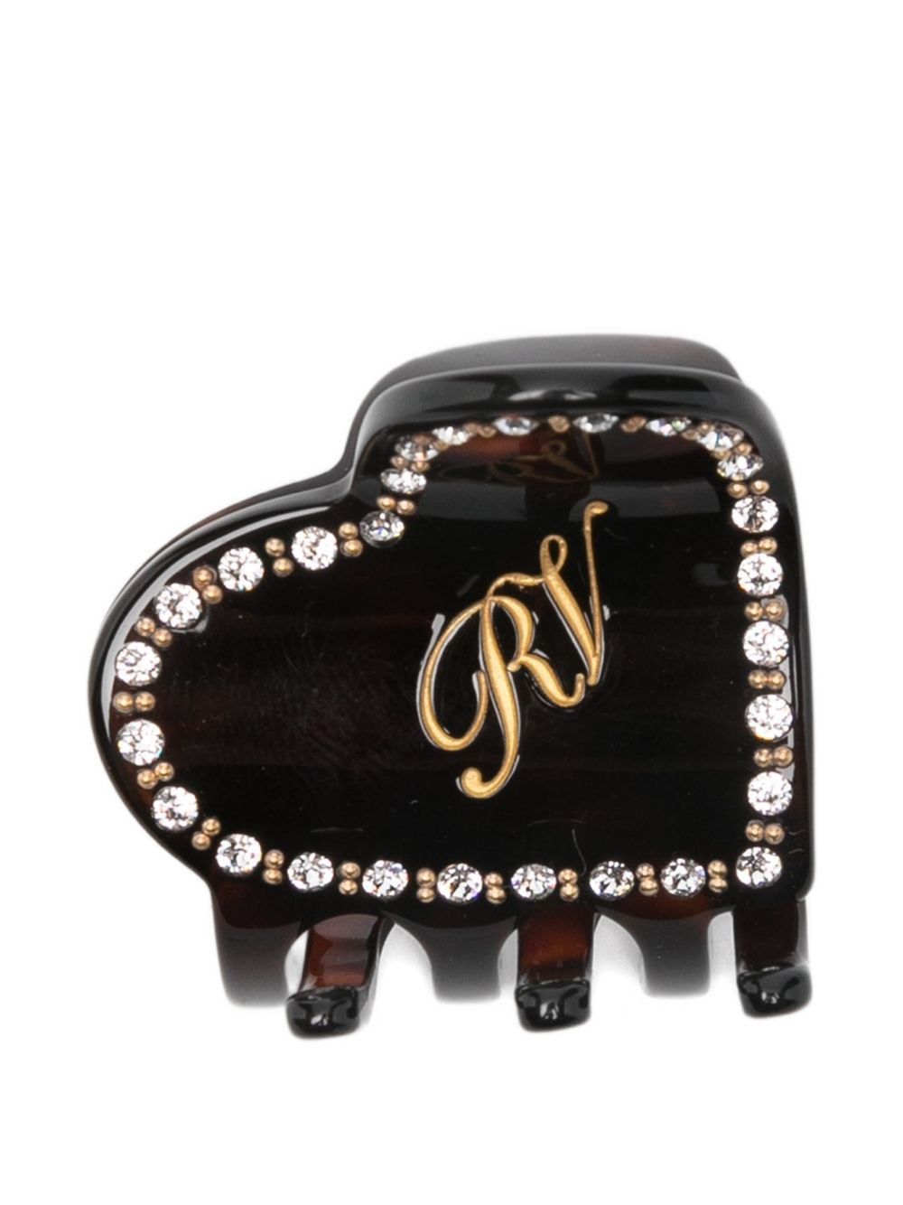 Roger Vivier HEART HAIR CLIP Size ONE SIZE - 1 Thumbnail