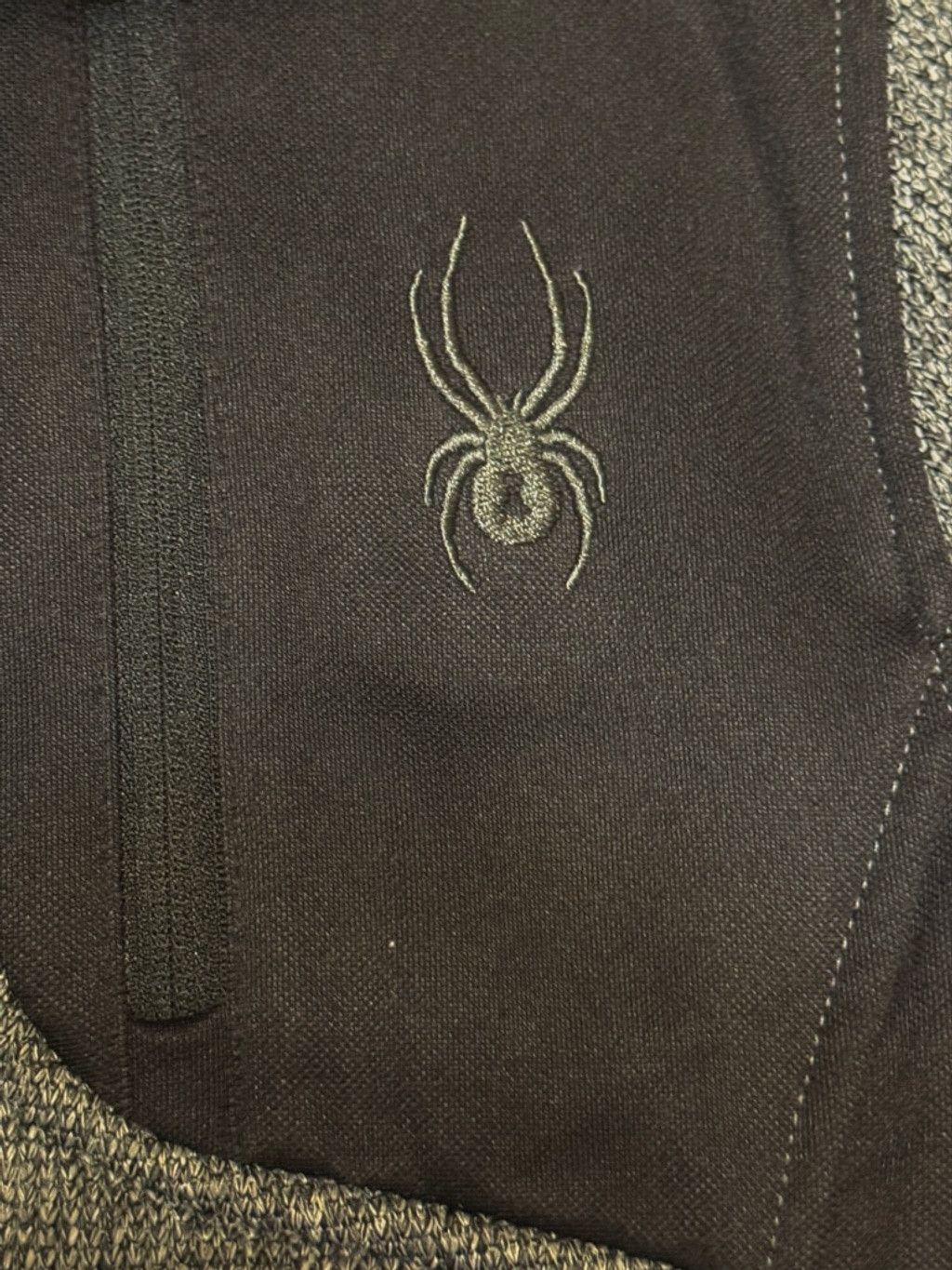 Spyder Spyder Half Zip Sweater Base Layer + Fleece Lining!!! -sz L Size US L / EU 52-54 / 3 - 4 Thumbnail