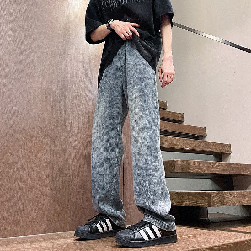 Japanese Brand × Jean Retro loose casual wide leg jeans Size US 30 / EU 46 - 2 Thumbnail