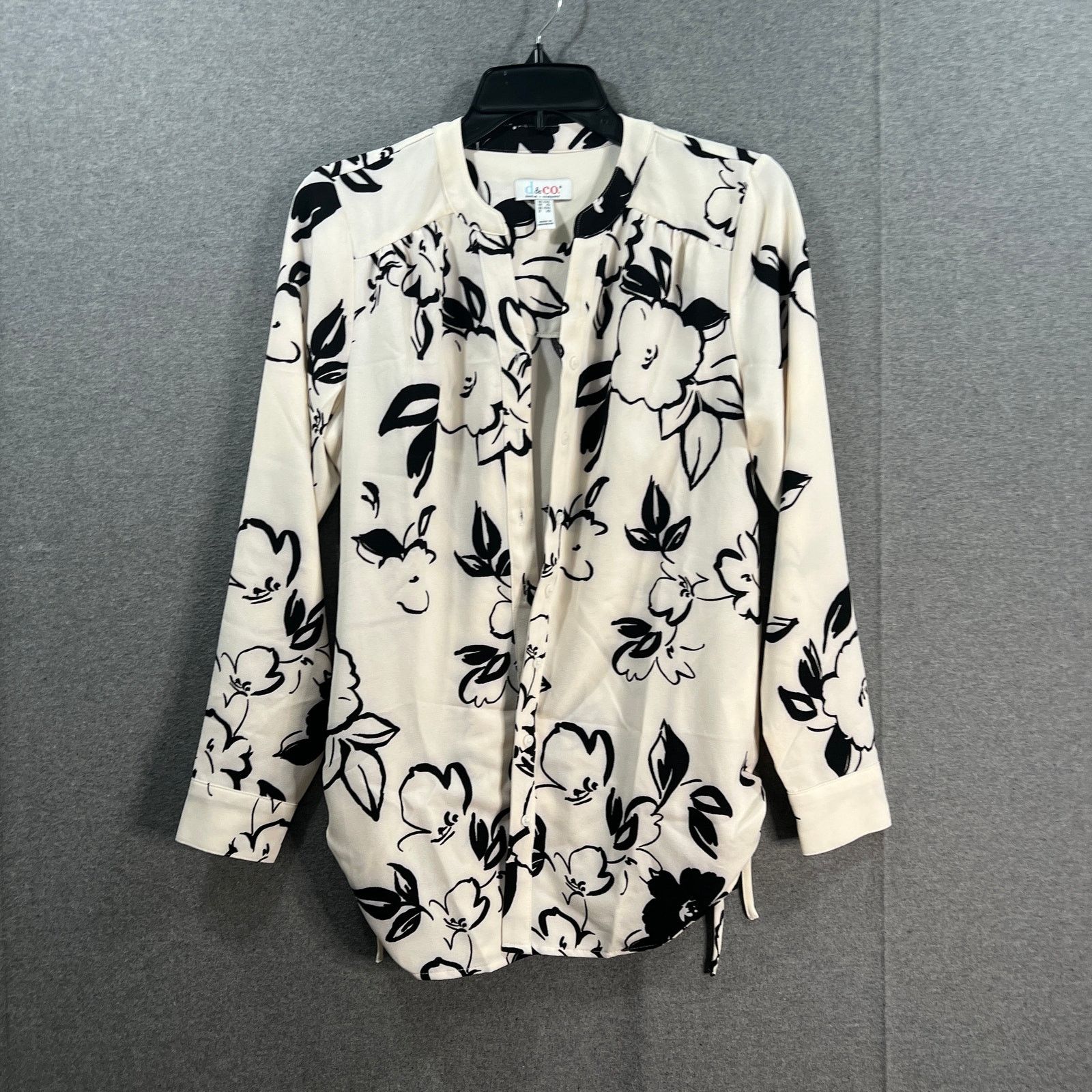 Other Denim & Co. Printed Ruche Side Regular Soft Shirt Size XXS / US 00 / IT 34 - 1 Thumbnail