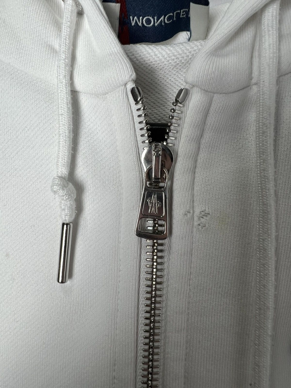 Moncler Vintage luxury y2k Moncler Maglia Zip up Hoodie Size L / US 10 / IT 46 - 8 Thumbnail