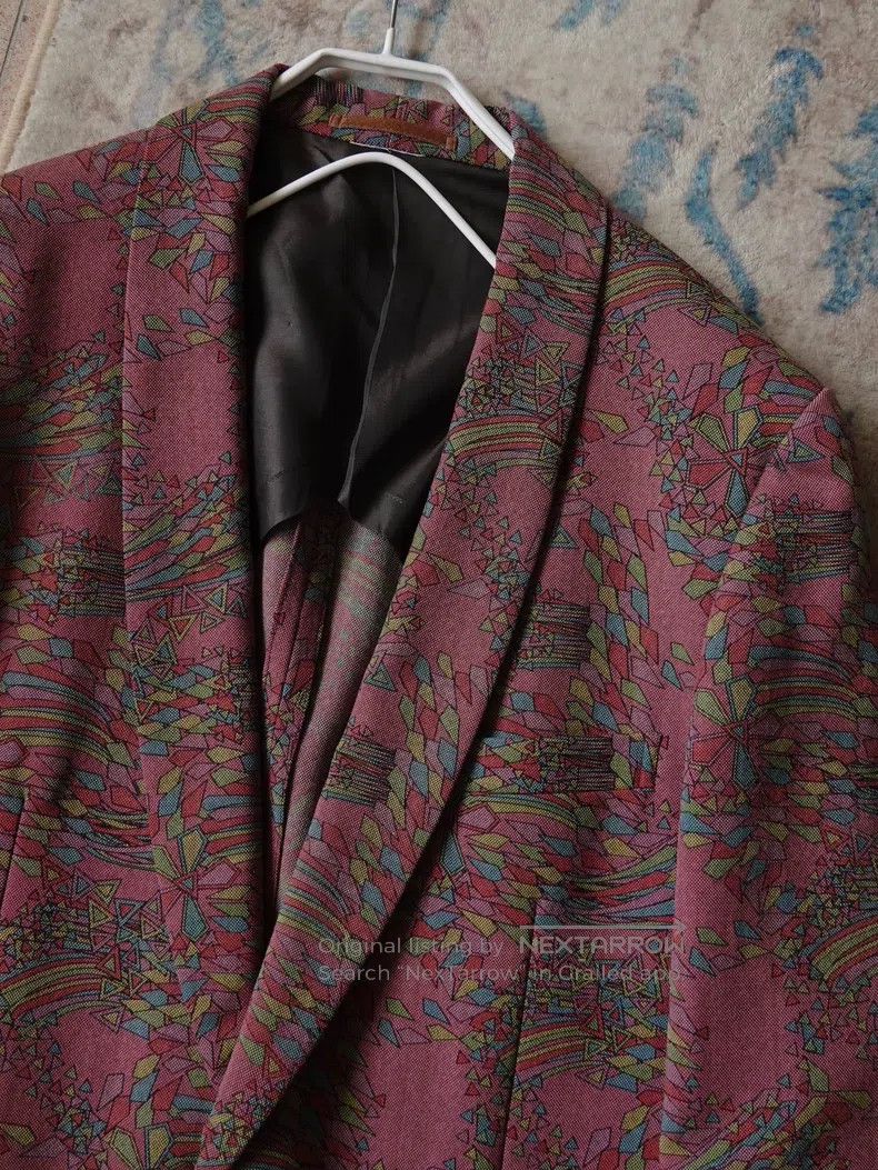 Comme des Garcons Comme Des Garcons Iridescent Patterned Blazer Size US M / EU 48-50 / 2 - 5 Thumbnail