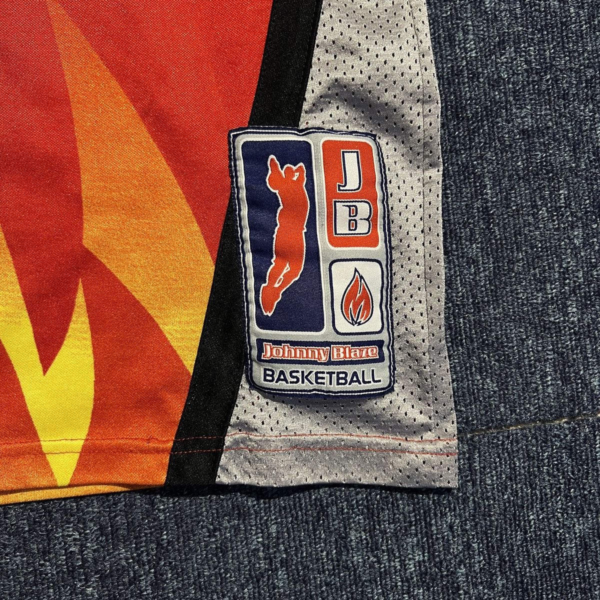 Other Vintage 90s Johnny Blaze Flame Jersey Size US XL / EU 56 / 4 - 7 Thumbnail