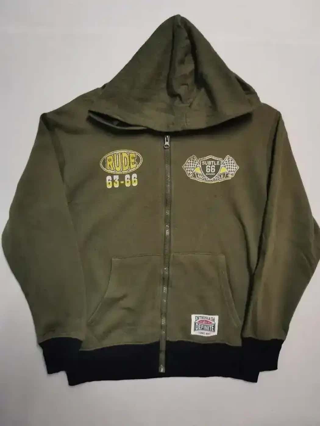 Other Vintage Ride On Spirit Cisalpin Zipper Hoodie Size US S / EU 44-46 / 1 - 1 Thumbnail