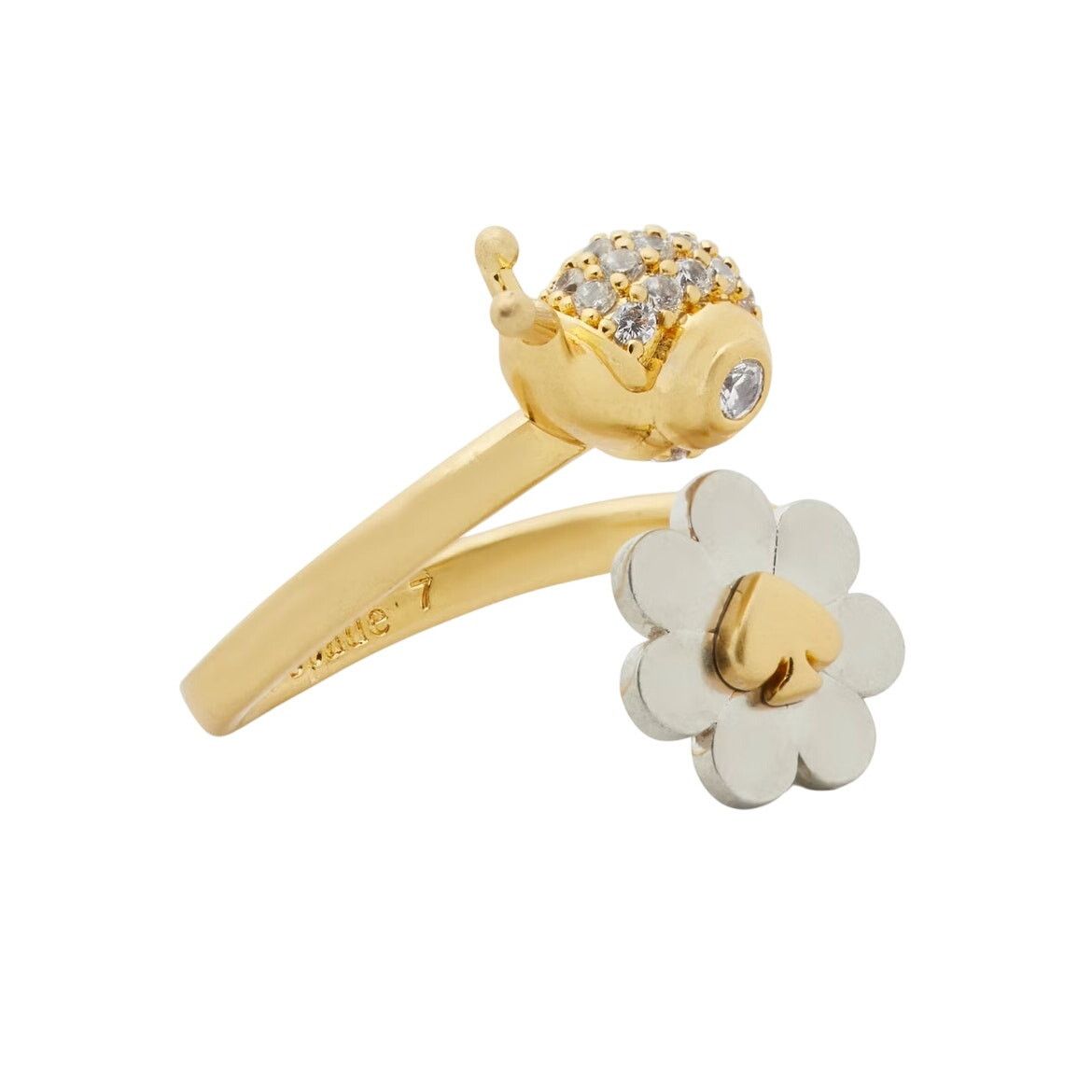 Kate Spade Kate spade Garden Glam Snail By-pass Ring size 6 Size ONE SIZE - 3 Thumbnail