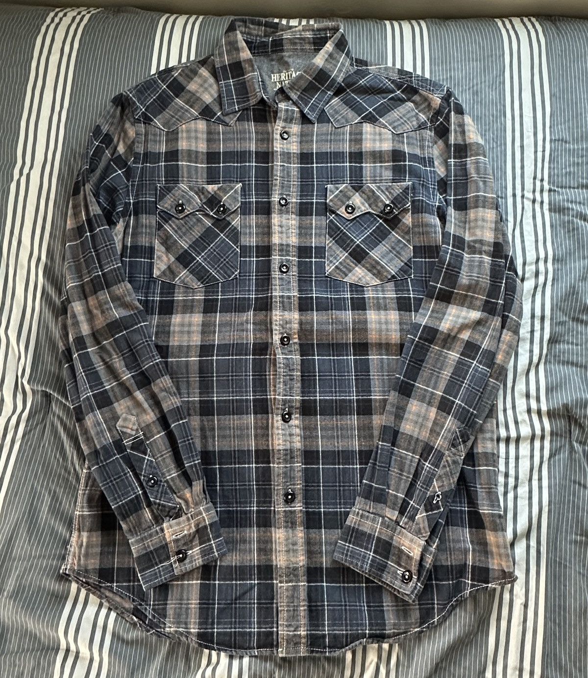 Vintage Vintage Grey Flannel Size US M / EU 48-50 / 2 - 1 Thumbnail
