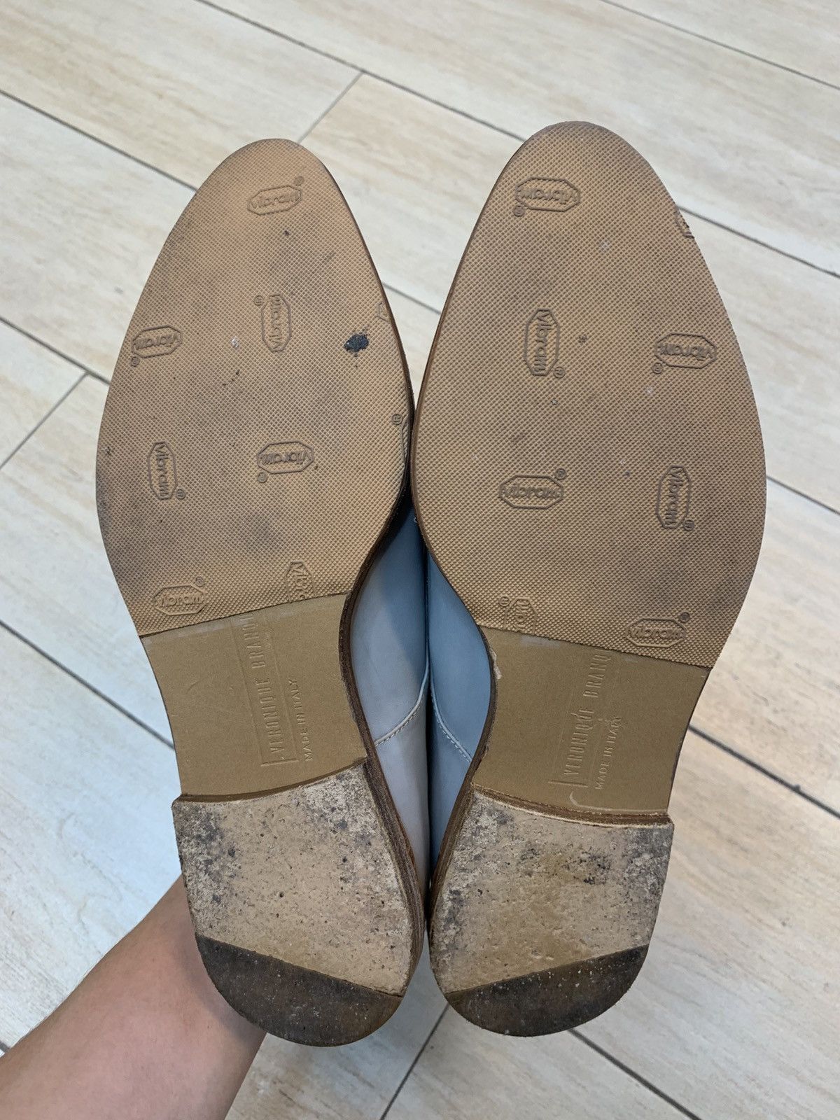 Veronique Branquinho Veronique Branquinho Leather Derby Shoes Size US 7 / EU 40 - 10 Thumbnail