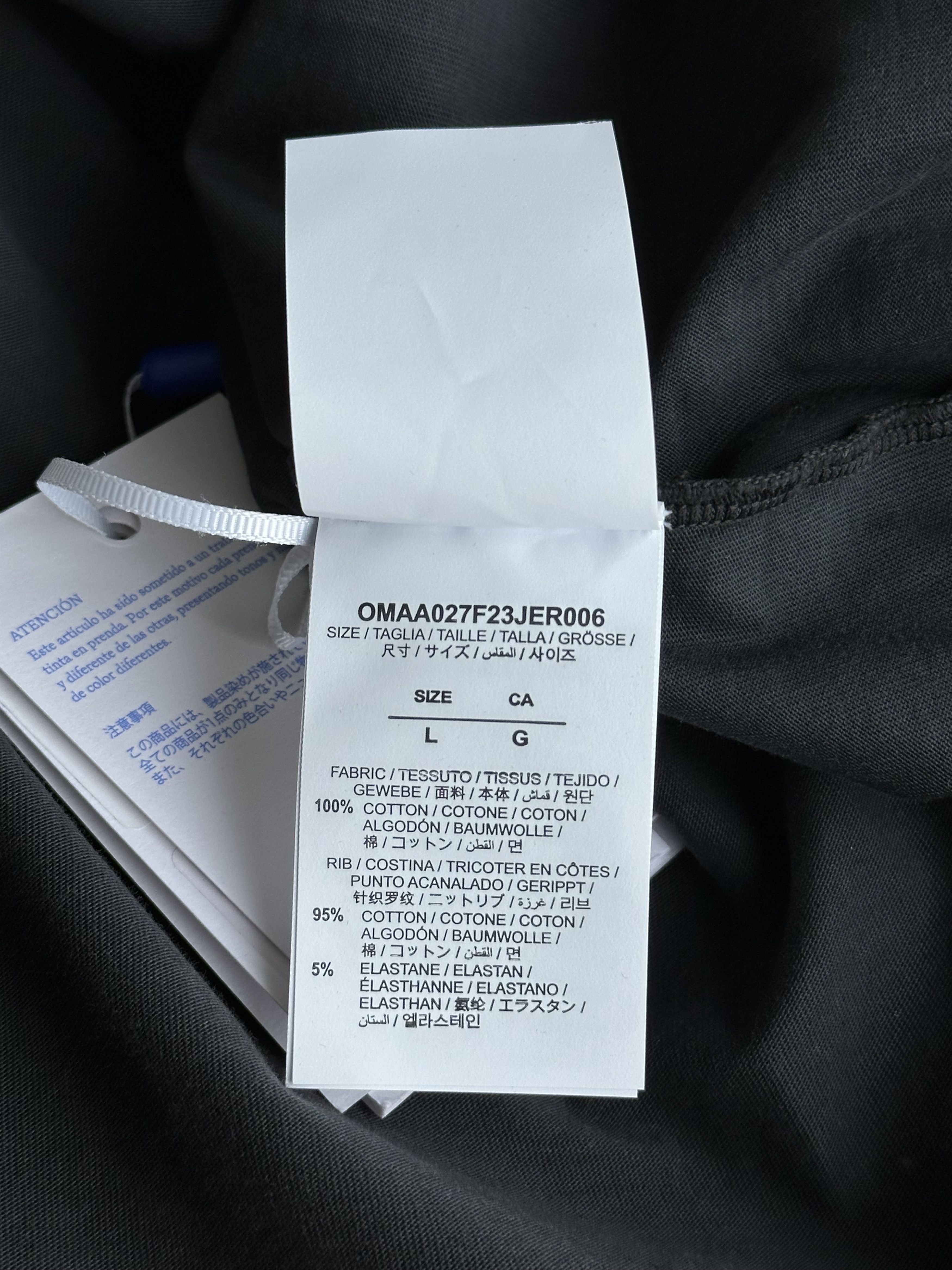 Off-White Off White Black Digit Bacchus T-Shirt Size US S / EU 44-46 / 1 - 5 Thumbnail