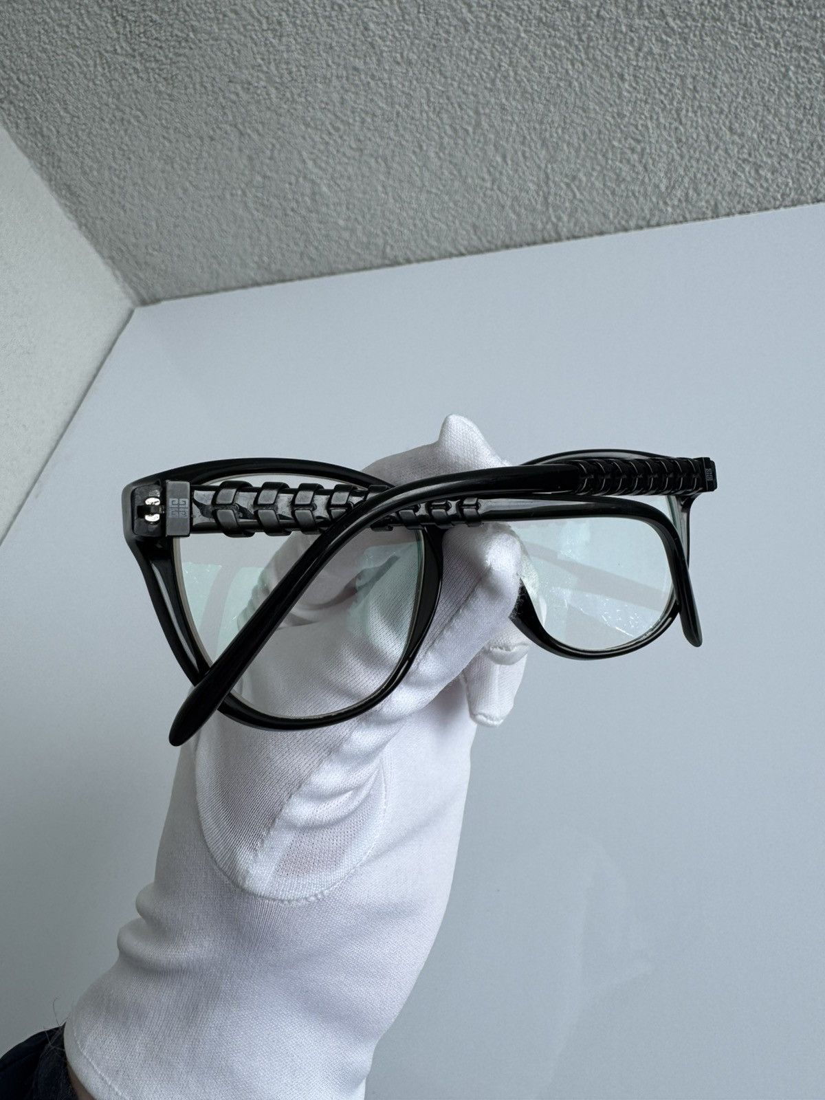 Givenchy Givenchy Eyeglasses VGV 865 Black Full Moon Rim Square Size ONE SIZE - 6 Thumbnail
