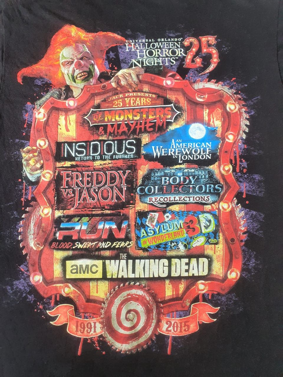 Expert Horror Rare Universal Studios Halloween Horror Nights shirt Size US S / EU 44-46 / 1 - 6 Thumbnail