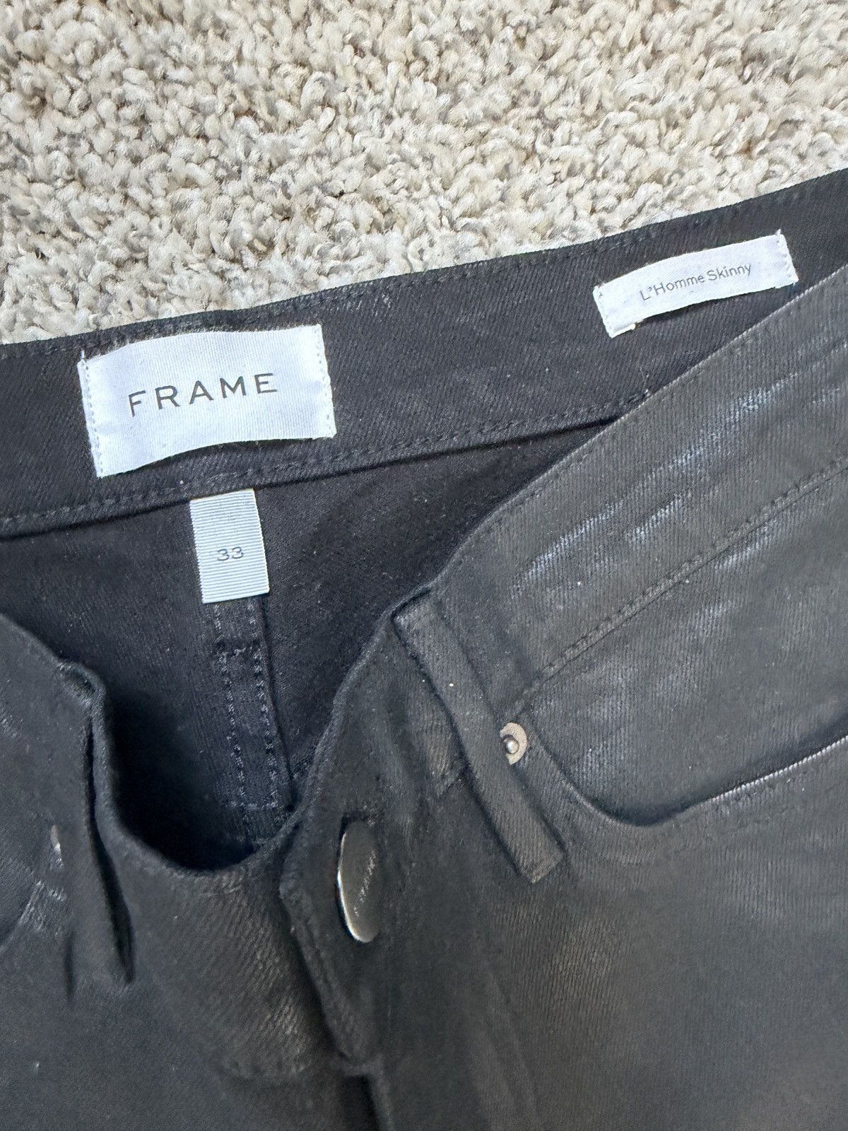 Frame Frame Wax Denim Size US 33 - 2 Thumbnail