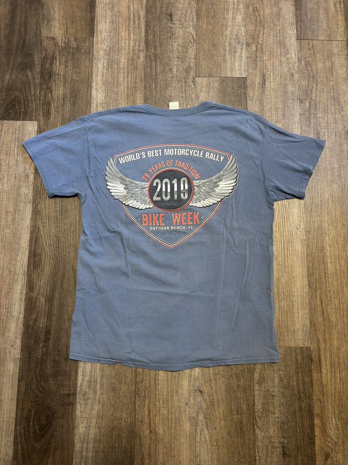 Harley Davidson 2019 Daytona Beach, FL Bike Week Graphic Tee Shirt Size US L / EU 52-54 / 3 - 1 Thumbnail