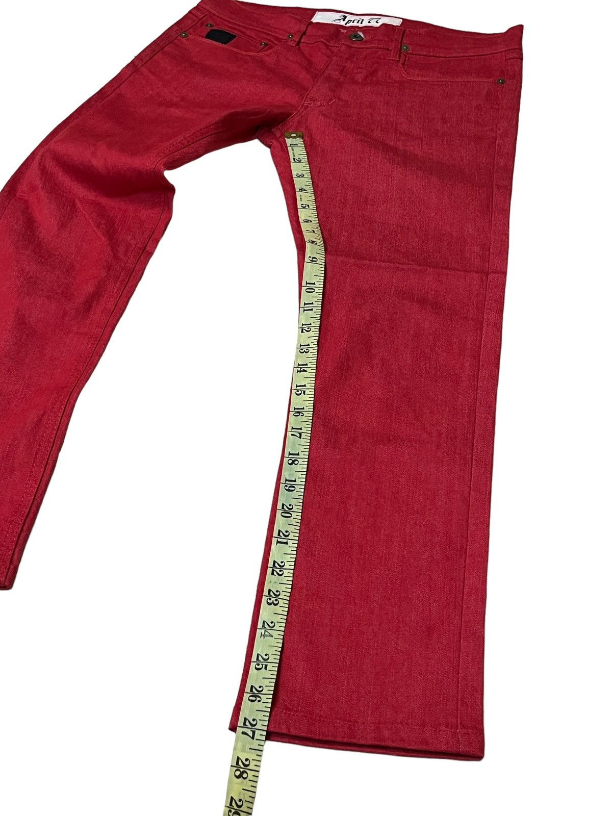 April 77 APRIL 77 JOEY COLORDRIVE SLIM FIT JEANS Size US 31 - 12 Thumbnail