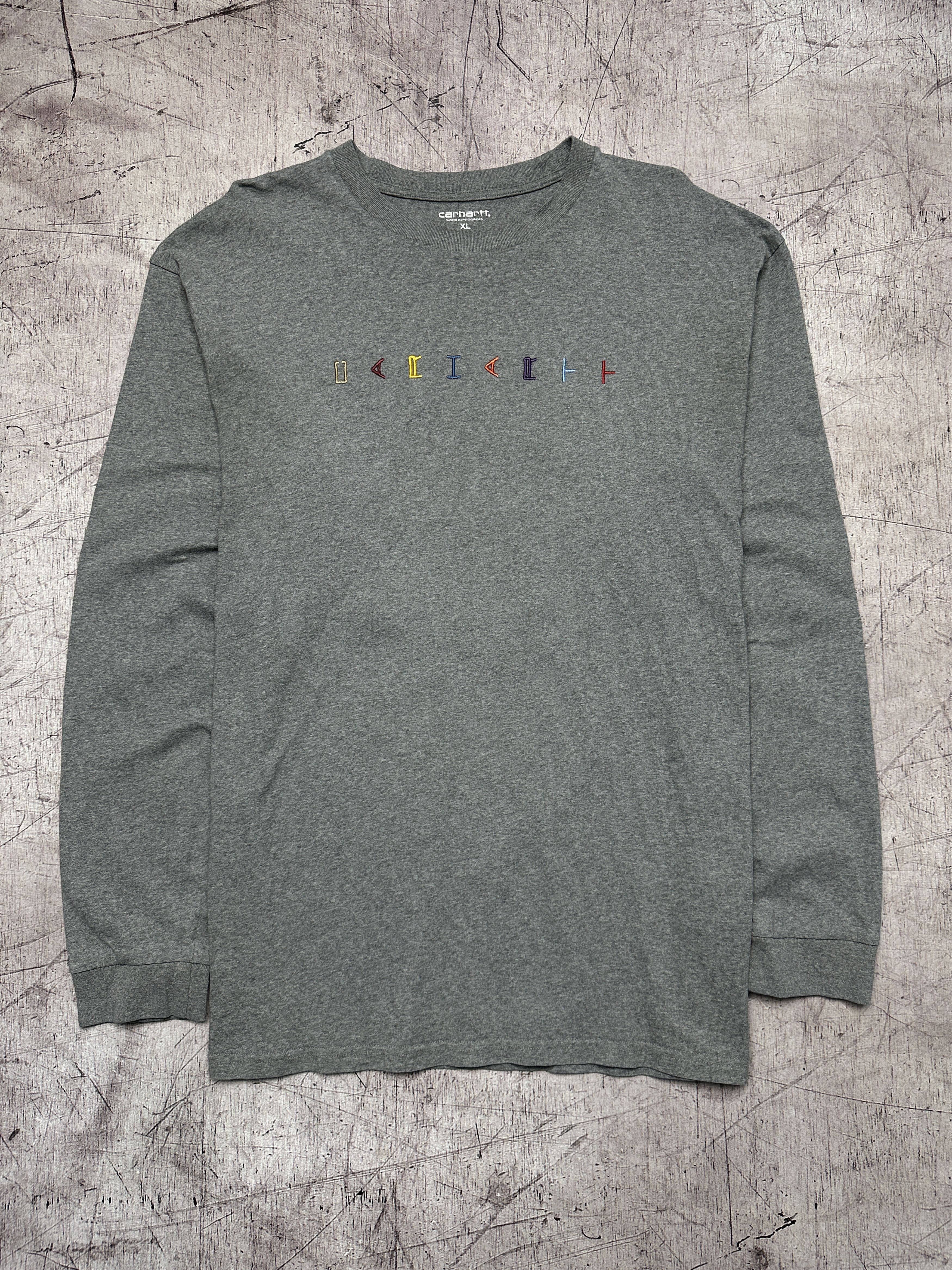 Carhartt Wip Carhartt Wip Mens Horizontal Long Sleeve T-Shirt Size US XL / EU 56 / 4 - 1 Thumbnail