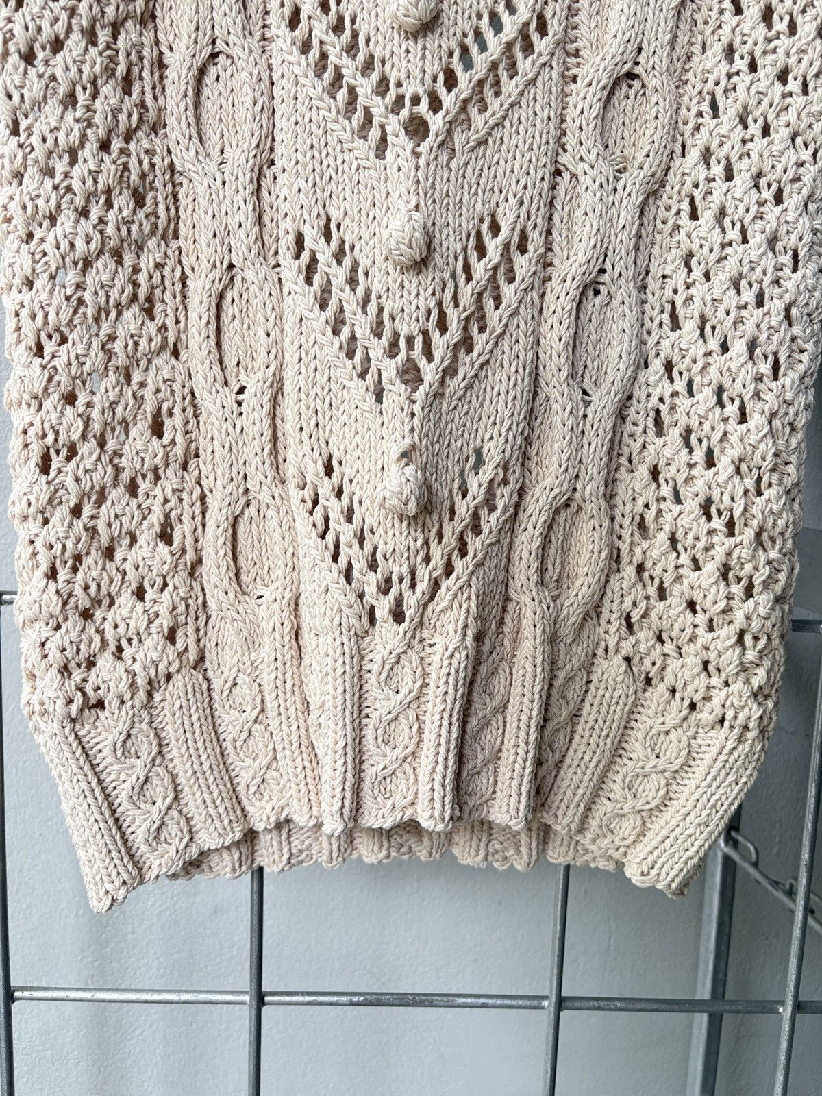 Yohji Yamamoto Yohji Yamamoto AW04 knitted blouse Size ONE SIZE - 12 Thumbnail