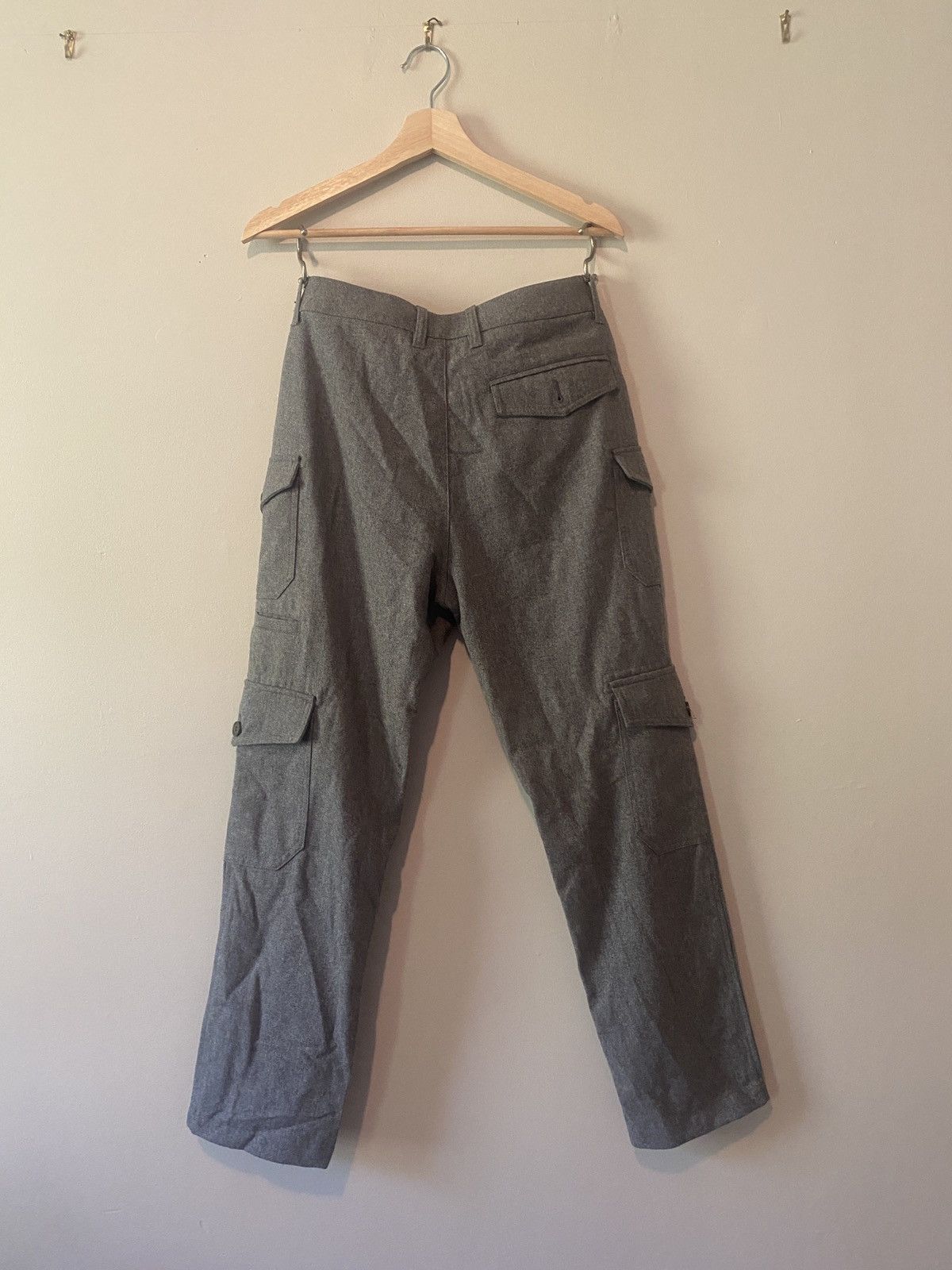 Kith Kith Grey Wool Cargo Pants Size US 28 / EU 44 - 2 Thumbnail