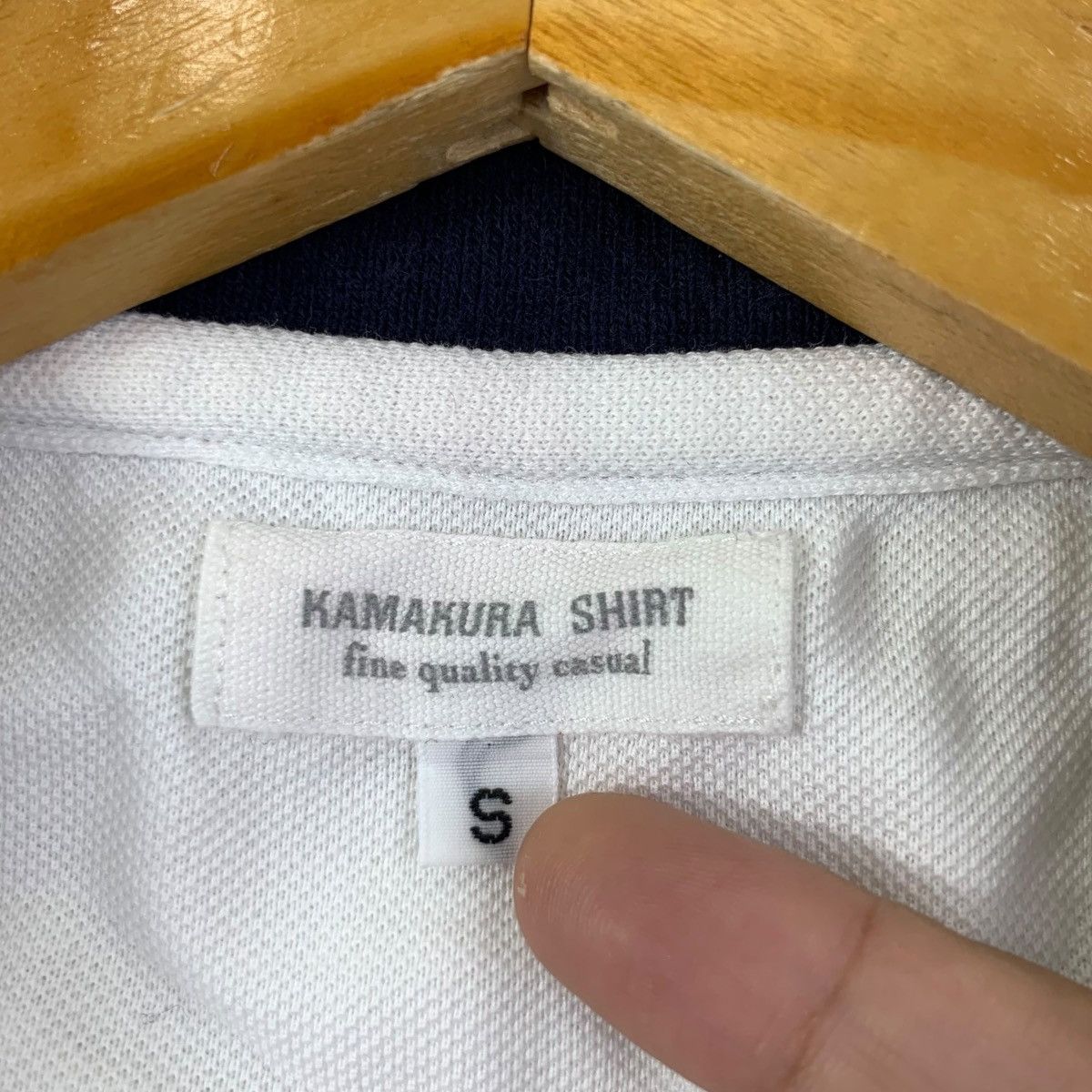 Kamakura Vintage KAMAKURA JAPAN ARTISAN Polo Tee Shirt Top Premium Size S / US 4 / IT 40 - 4 Thumbnail