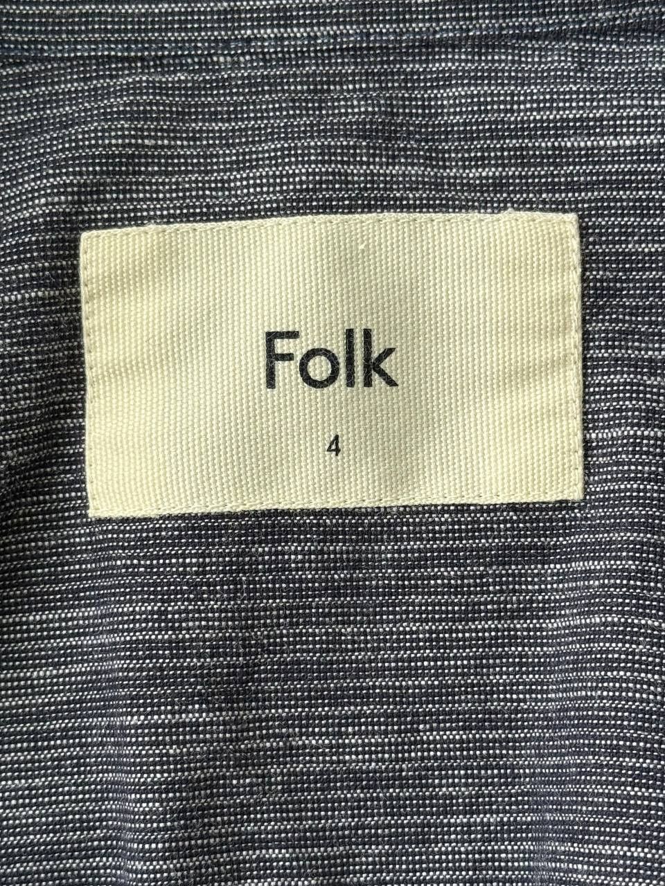 Folk Folk Micro Stripe Cotton Shirt Size 4 Size US XL / EU 56 / 4 - 10 Thumbnail