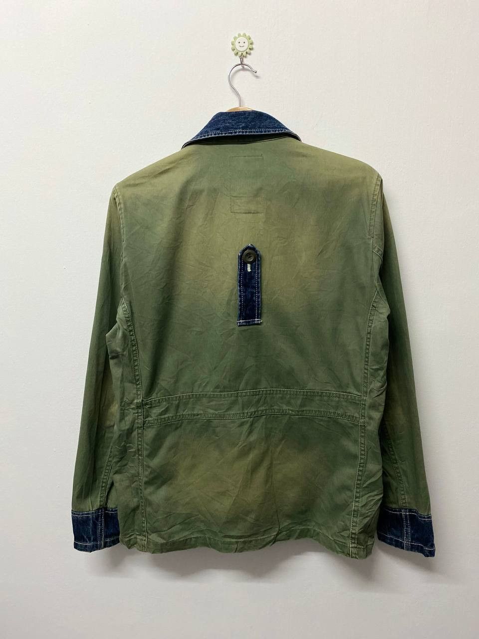 Avirex vintage avirex military style with denim pocket nice design Size US M / EU 48-50 / 2 - 9 Thumbnail