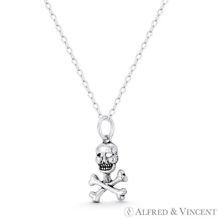 Other Skull & Crossbone Dia De Los Muertos Charm Pendant Size ONE SIZE - 1 Preview
