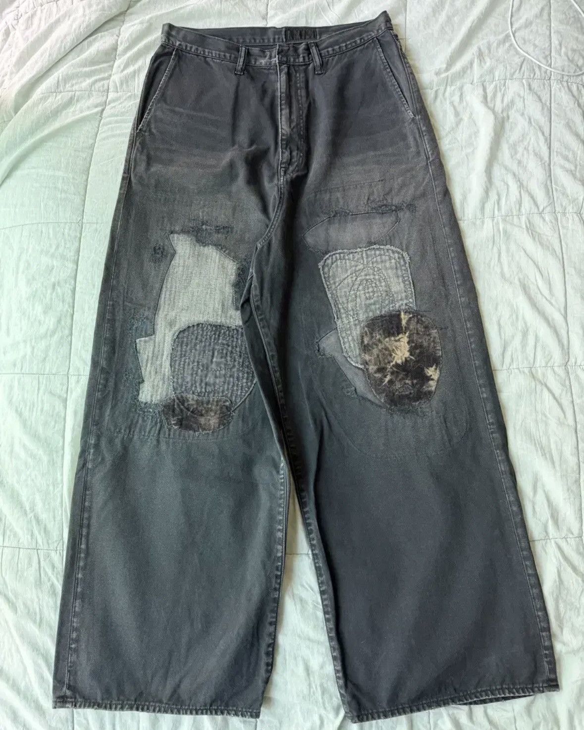 Kapital Kapital Katsuragi Port Baggy Denim Pants Size US 36 / EU 52 - 1 Thumbnail