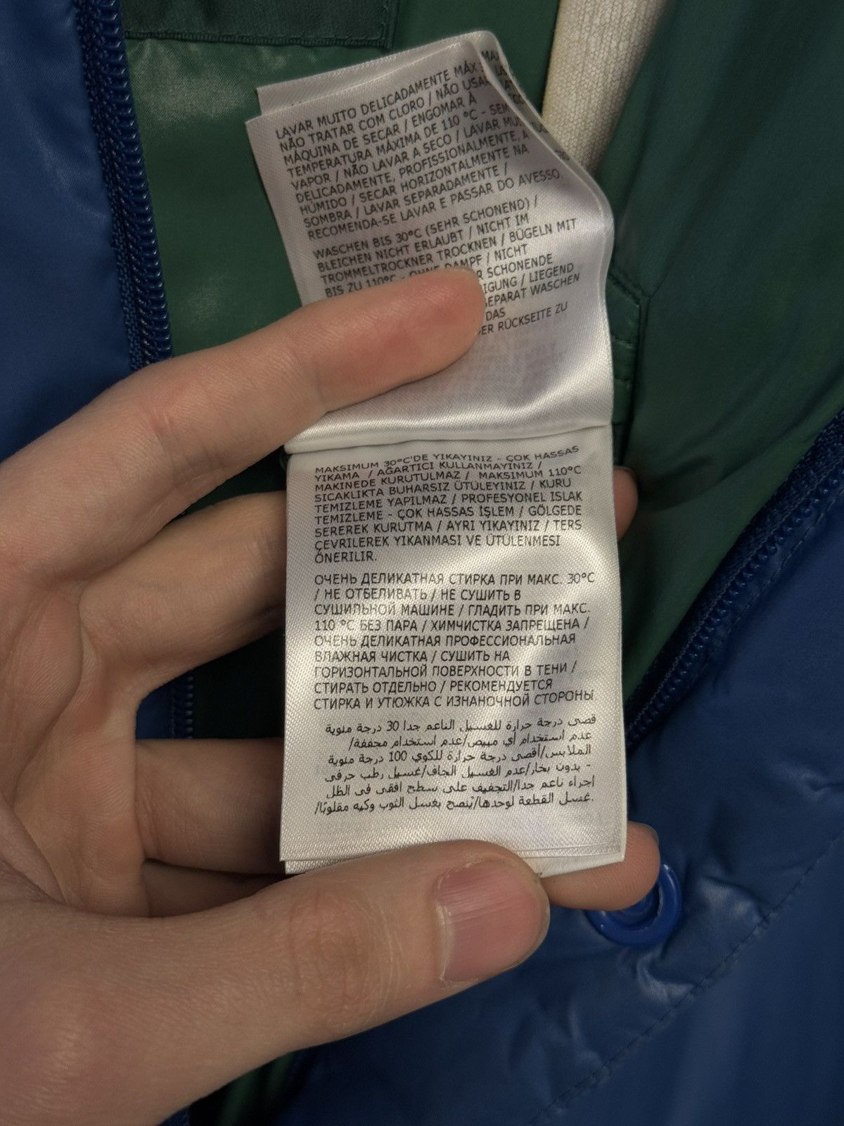 Moncler Moncler Suginami Giubbotti Men Size (2) Blue Green $1770 Size US M / EU 48-50 / 2 - 15 Thumbnail