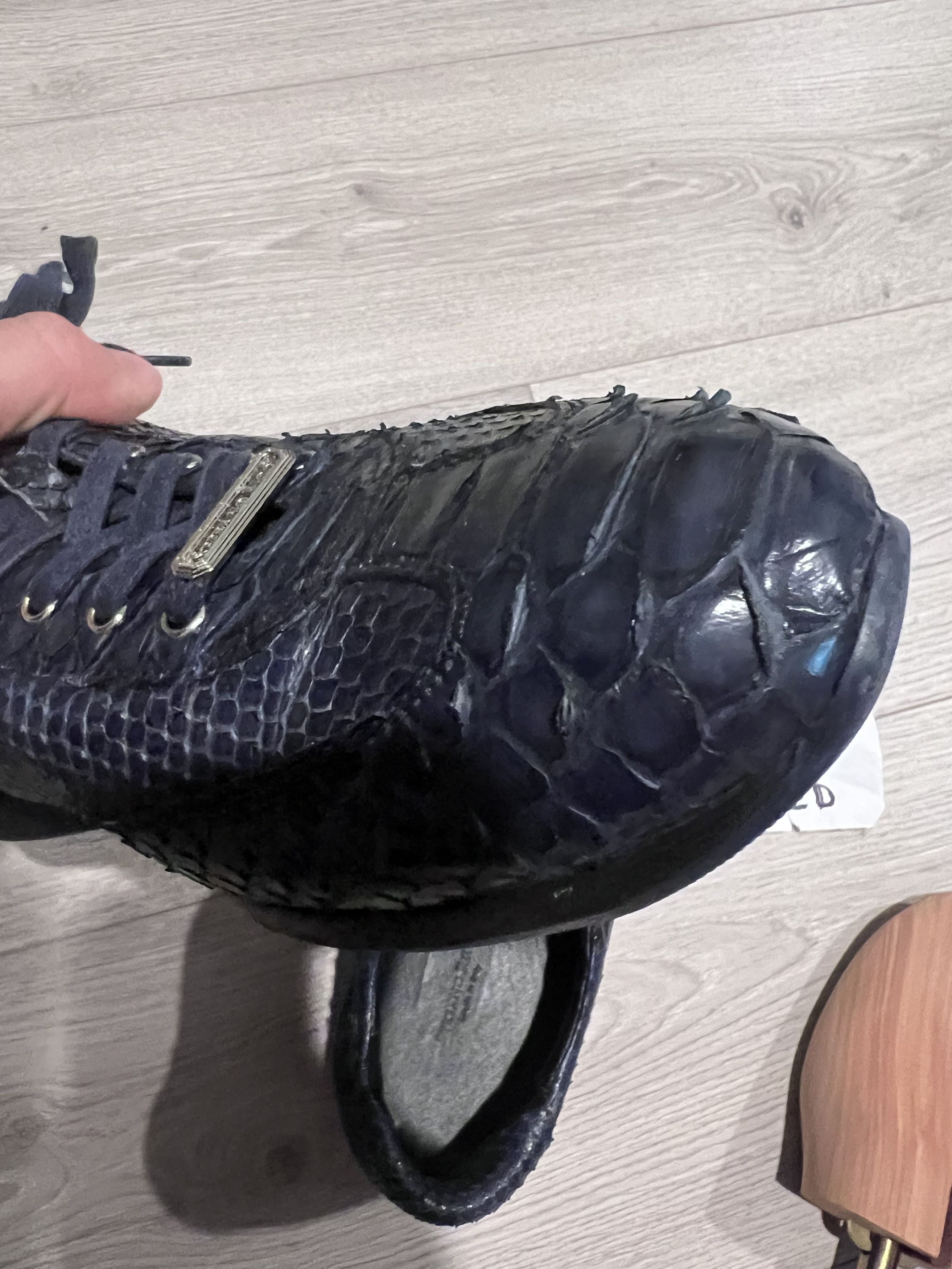 Stefano Ricci Stefano Ricci Ostrich sneakers! Rare! Size US 9 / EU 42 - 13 Thumbnail