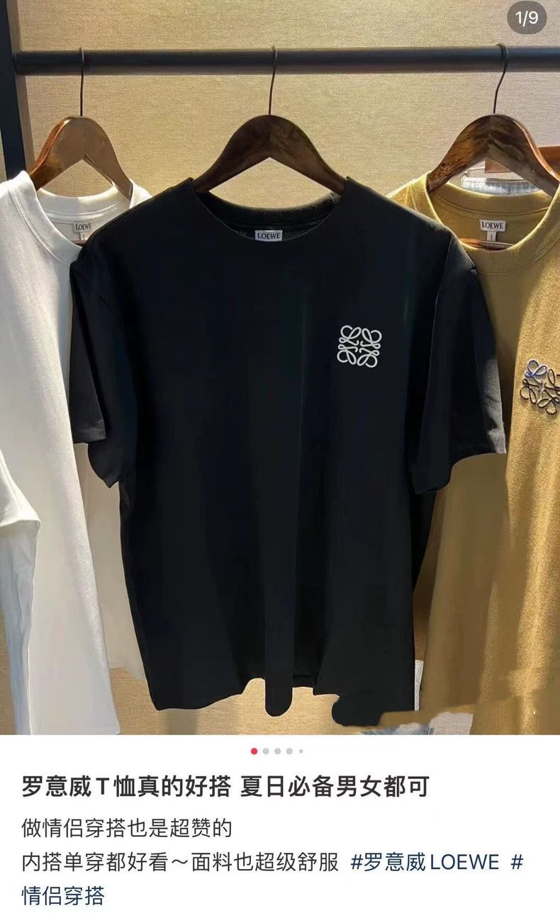 Loewe loewe Black short sleeves 2505-Nextarrow Size US S / EU 44-46 / 1 - 2 Thumbnail