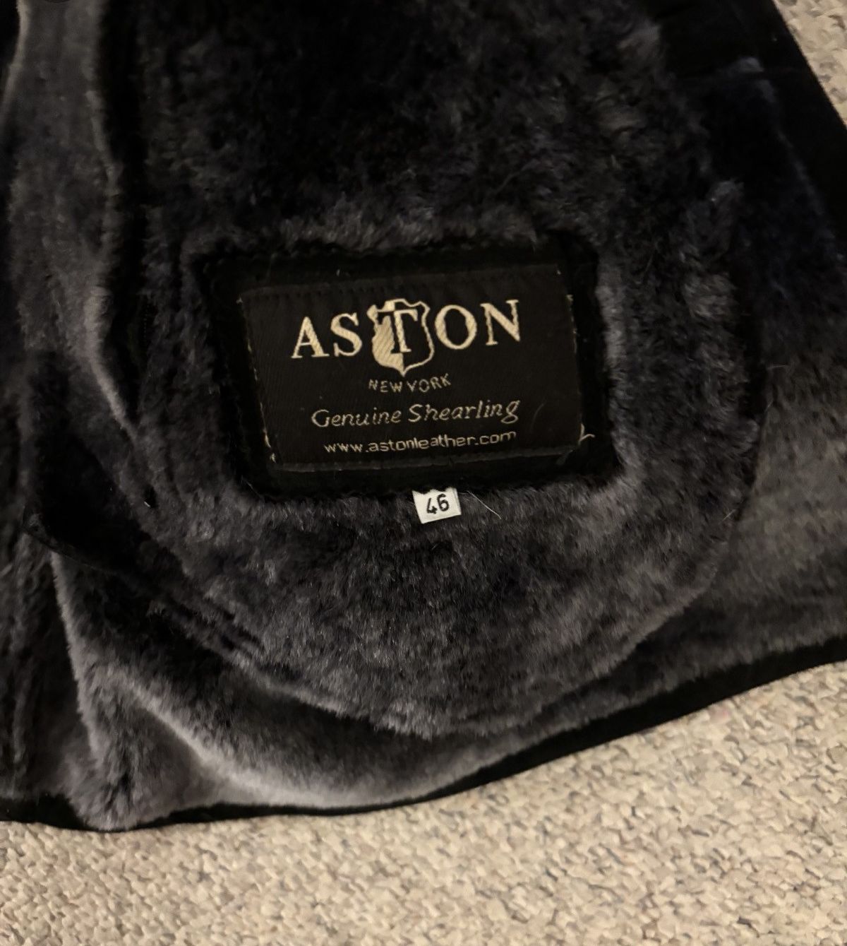 Other Aston Shearling Coat Black Size 46 cost $1500+ Size US XL / EU 56 / 4 - 3 Thumbnail