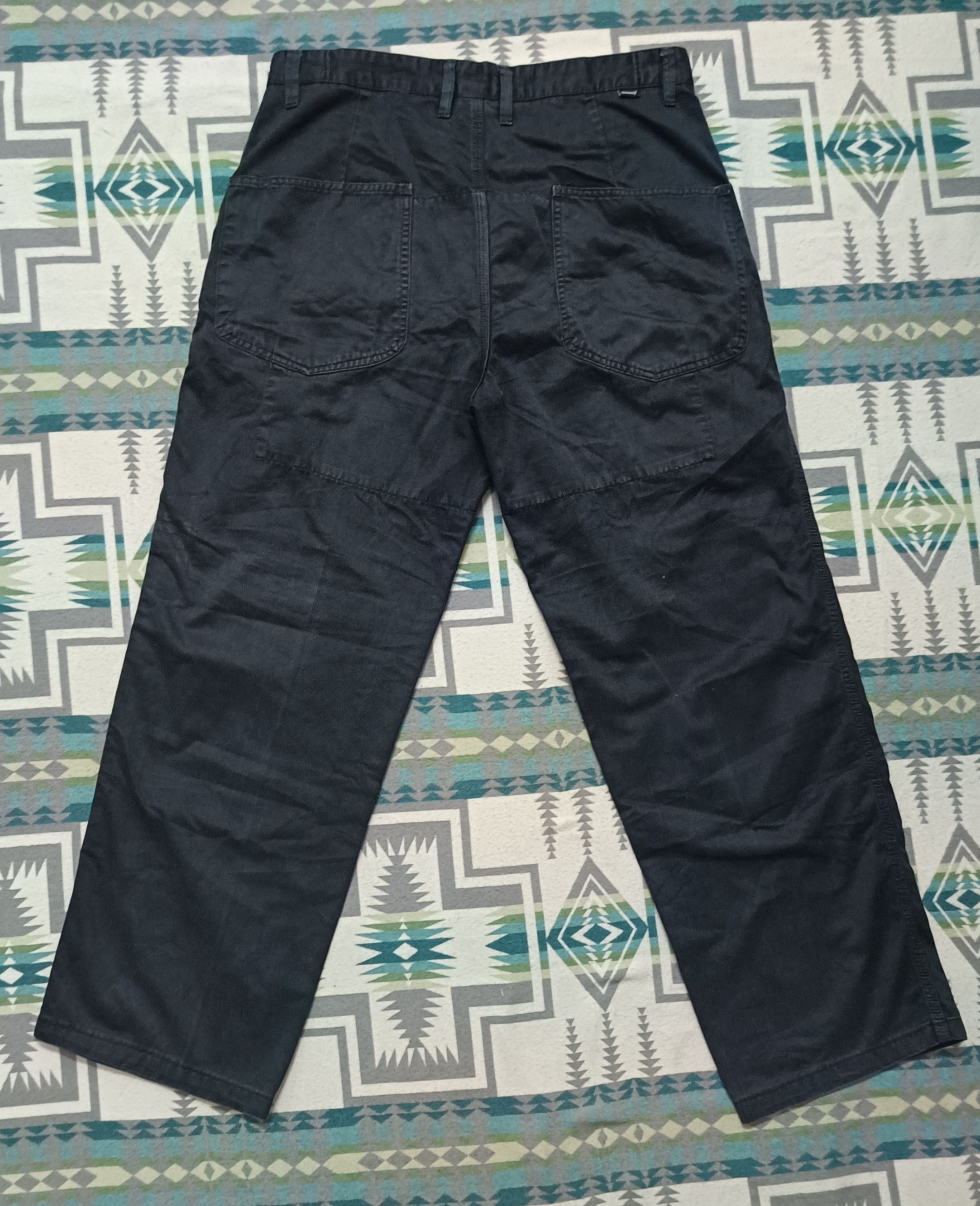 Stussy × Vintage 🔥🔥 Rare Vintage Stussy Black Pants Size US 33 - 2 Thumbnail