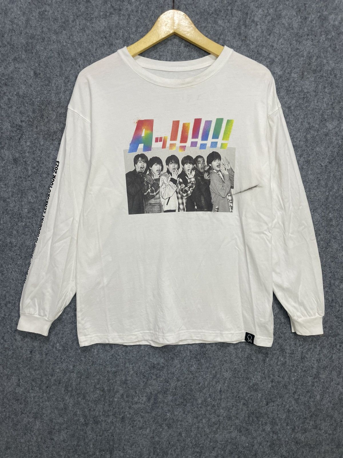 Band Tees Ae! Group Long Sleeve T-Shirt Size US M / EU 48-50 / 2 - 1 Thumbnail