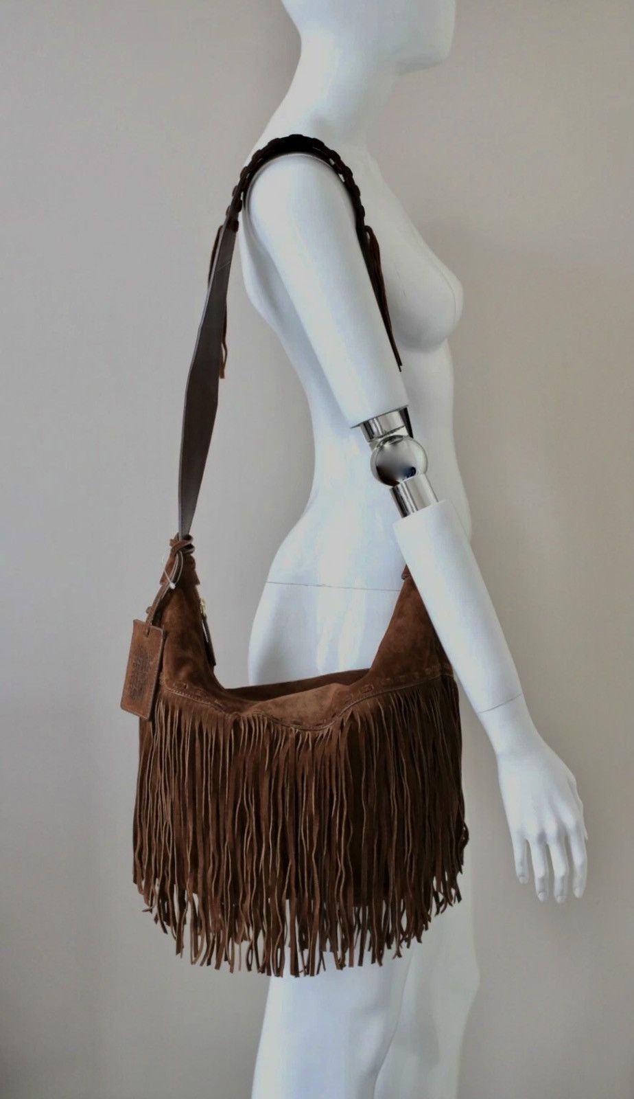 Polo Ralph Lauren POLO RALPH LAUREN Leather Fringe Shoulder Bag Size ONE SIZE - 1 Thumbnail