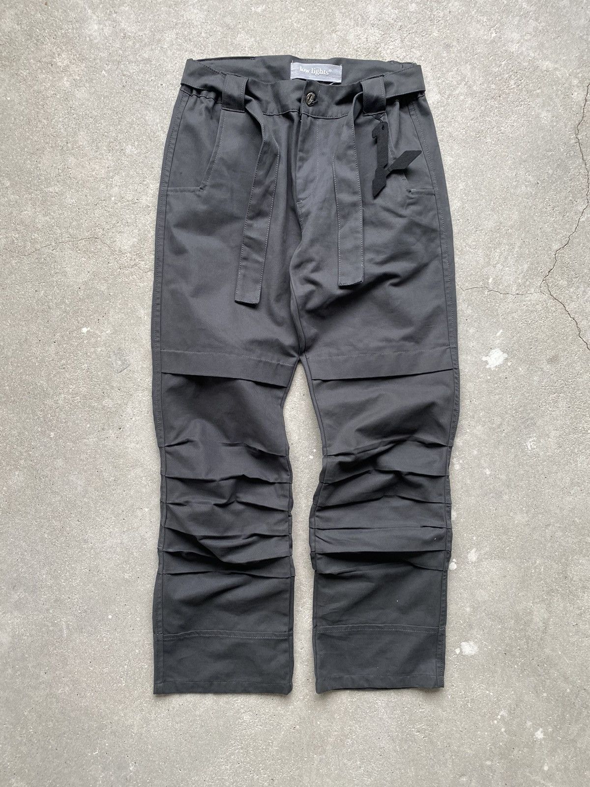 Low Light Studios Japanese Brand Designer Pants Low Lights Size US 34 / EU 50 - 5 Thumbnail