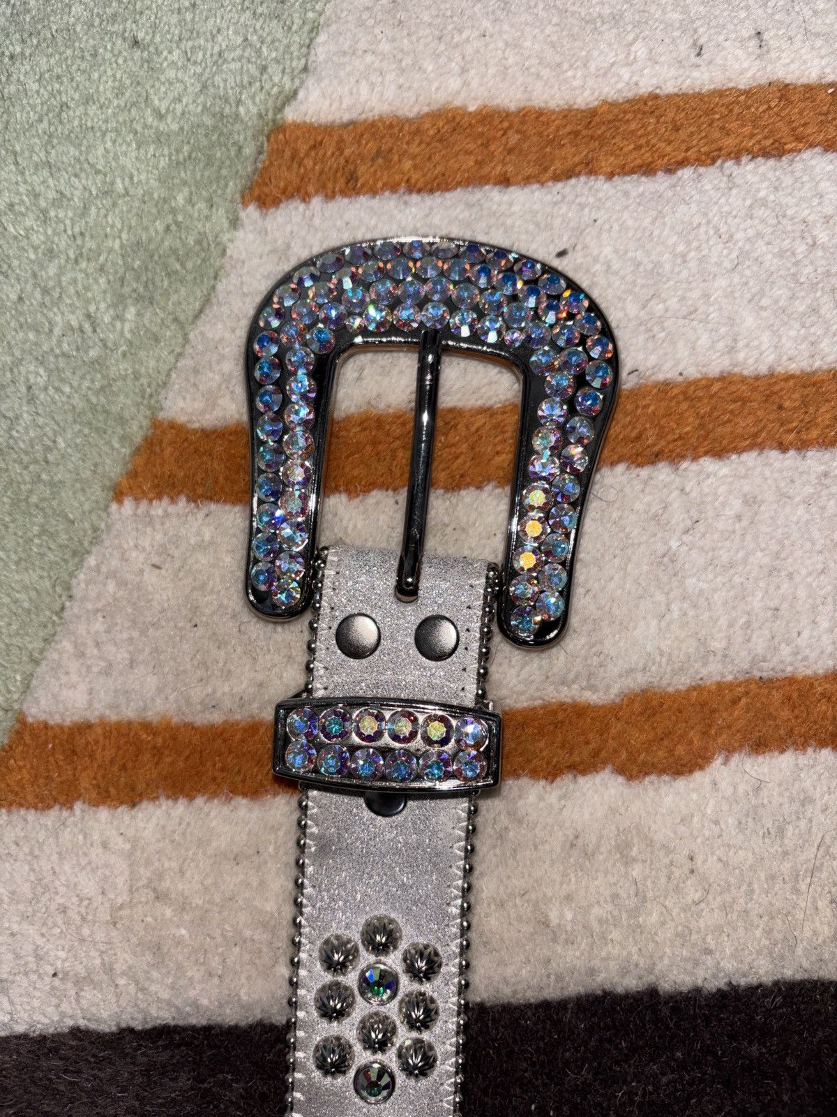 B.B. Simon BB Simon Safa Western Belt sz 34 Size 34 - 4 Thumbnail