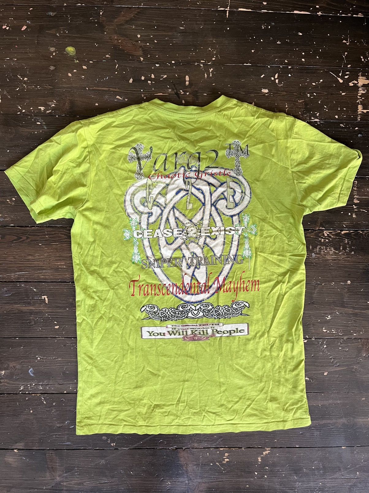 Drain Gang × Haunted Mound Varg2tm drain gang tee Size US M / EU 48-50 / 2 - 5 Thumbnail
