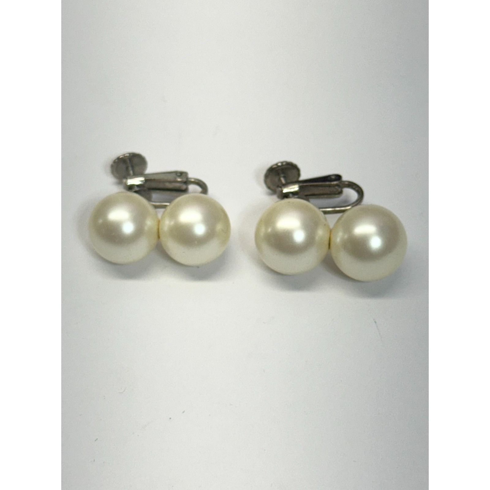 Vintage Richelieu vintage faux pearl clip on earrings Size ONE SIZE - 3 Thumbnail