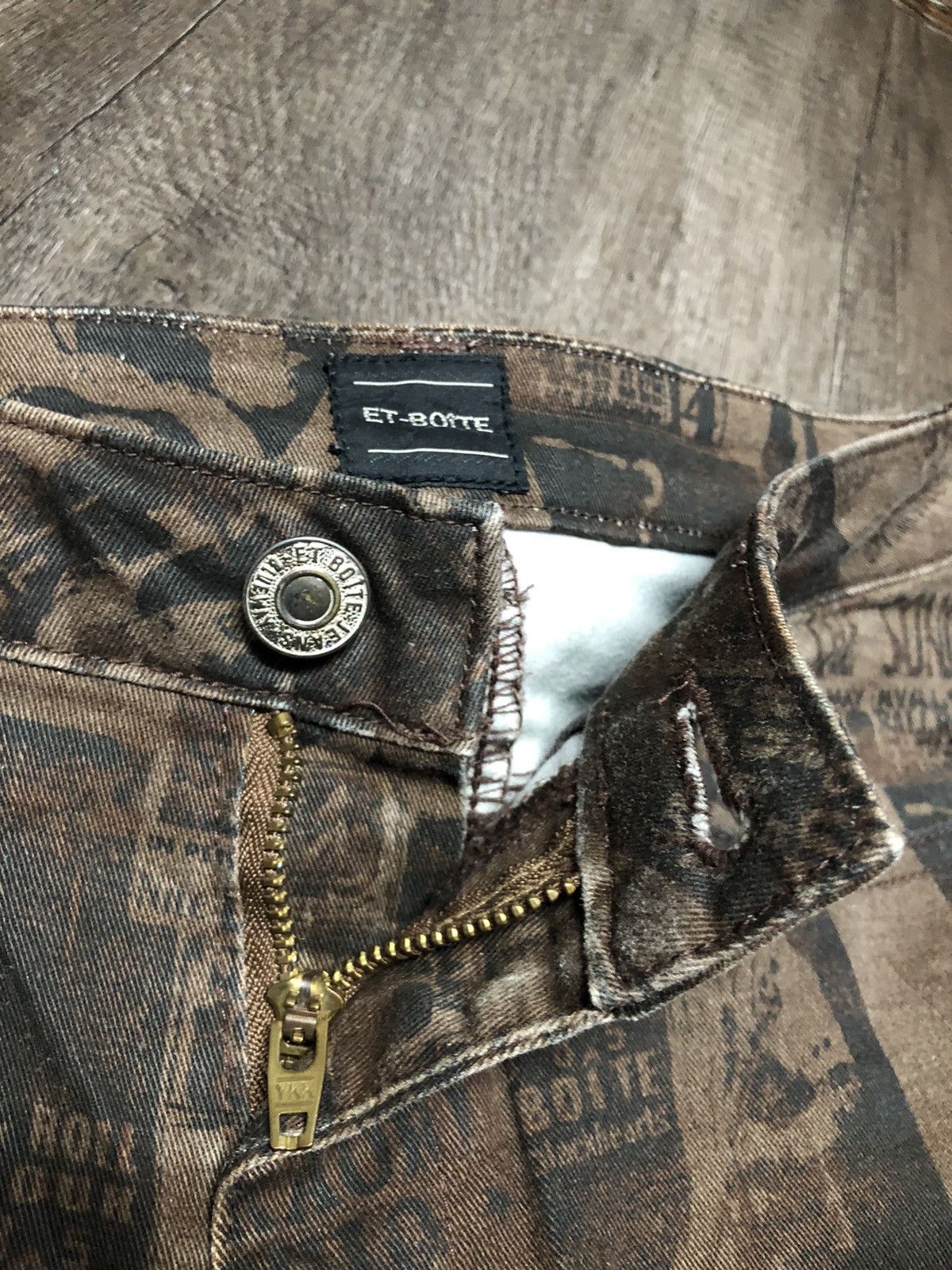 Hysteric Glamour × Japanese Brand × Vintage ET-BOITE BLUE WAY JEANS (UNISEX) Size US 27 - 15 Thumbnail