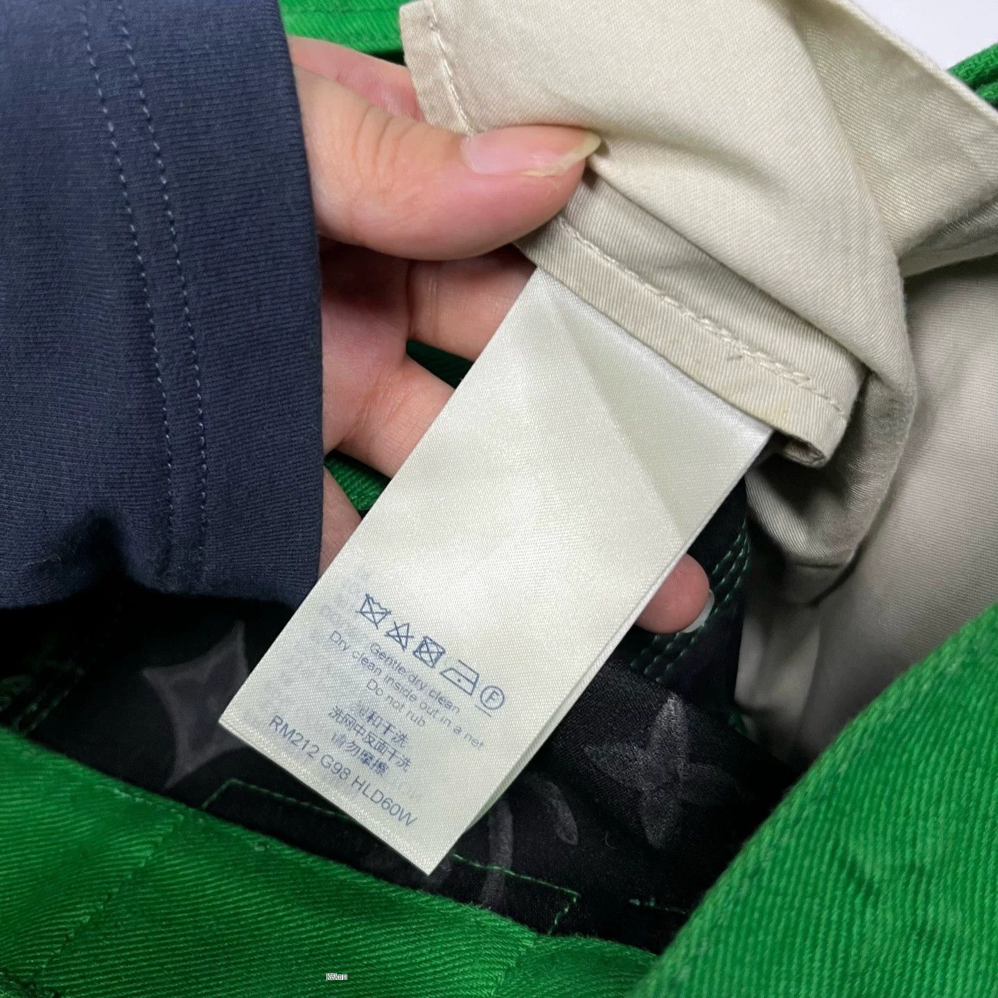Louis Vuitton Louis Vuitton Green Cargo Jeans Size US 29 - 5 Thumbnail