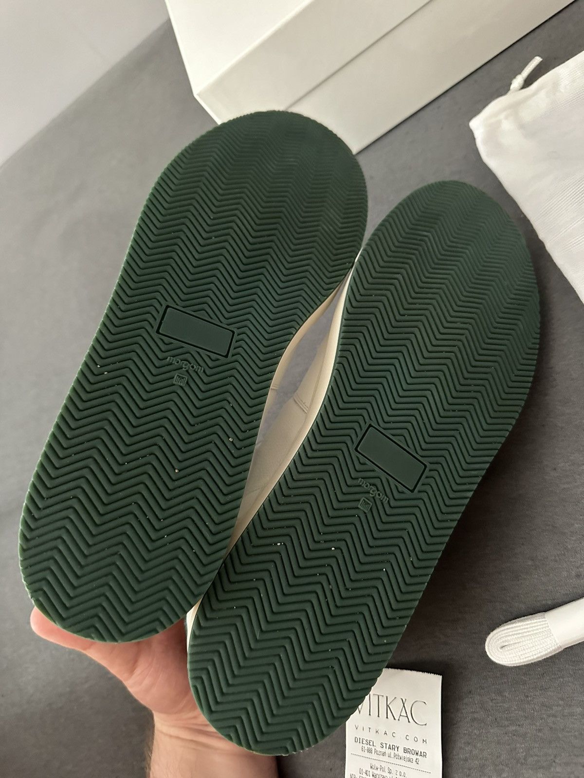 Common Projects Common Projects Decades Low White/Green 47EU - 13US Size US 14 / EU 47 - 8 Thumbnail