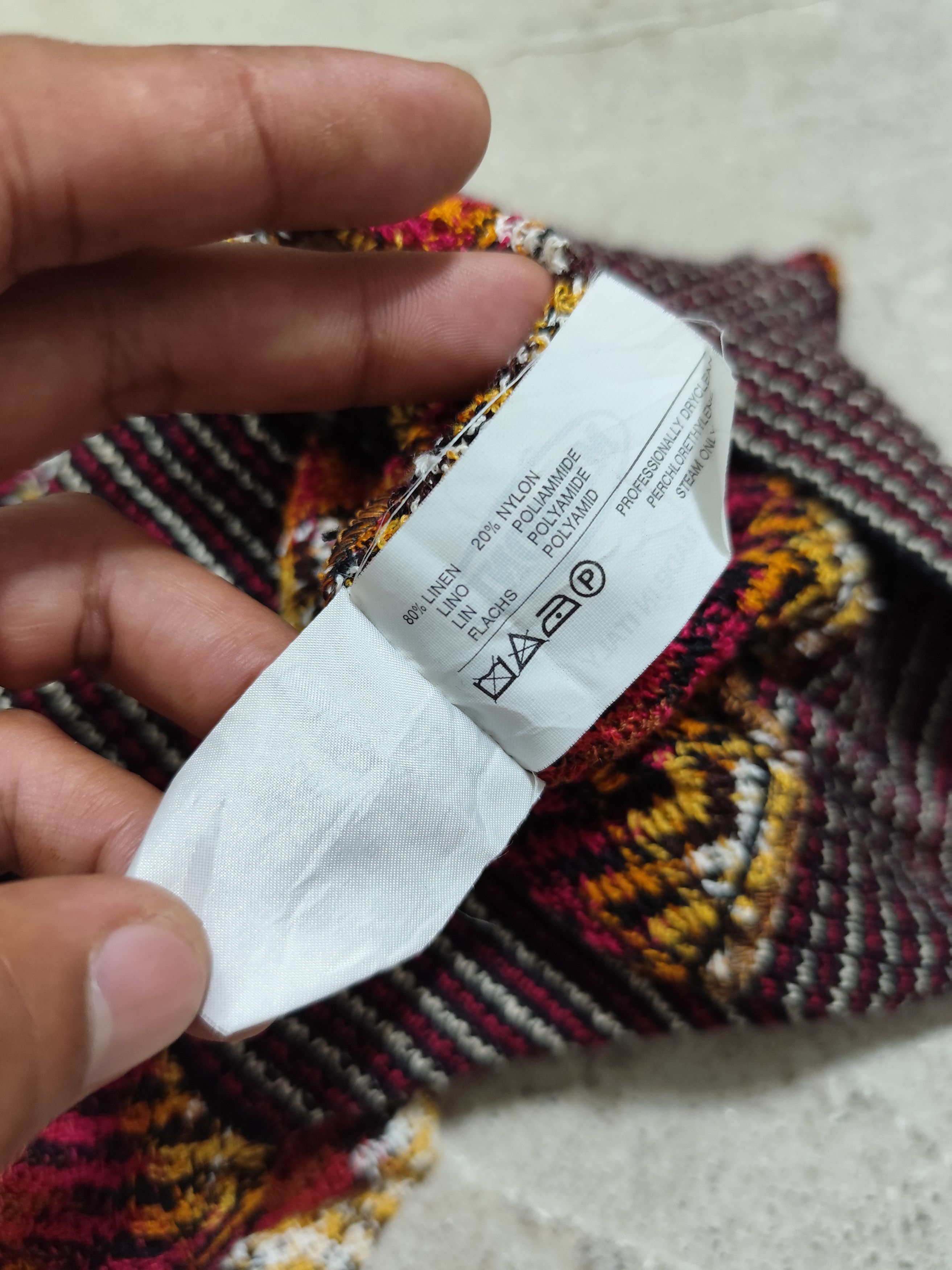 Missoni Missoni abstract pattern Cable knitted vest multi color Size L / US 10 / IT 46 - 8 Thumbnail