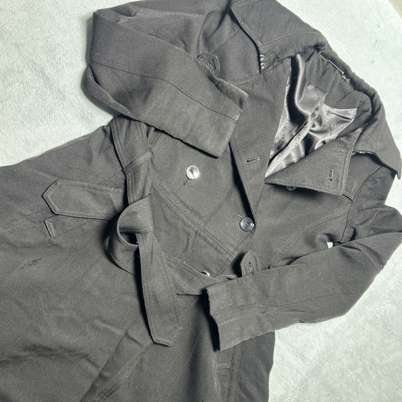 Trina Turk Trina Turk Size 8 Wool Double Breast Pea Coat Blazer Jacket Size M / US 6-8 / IT 42-44 - 1 Thumbnail