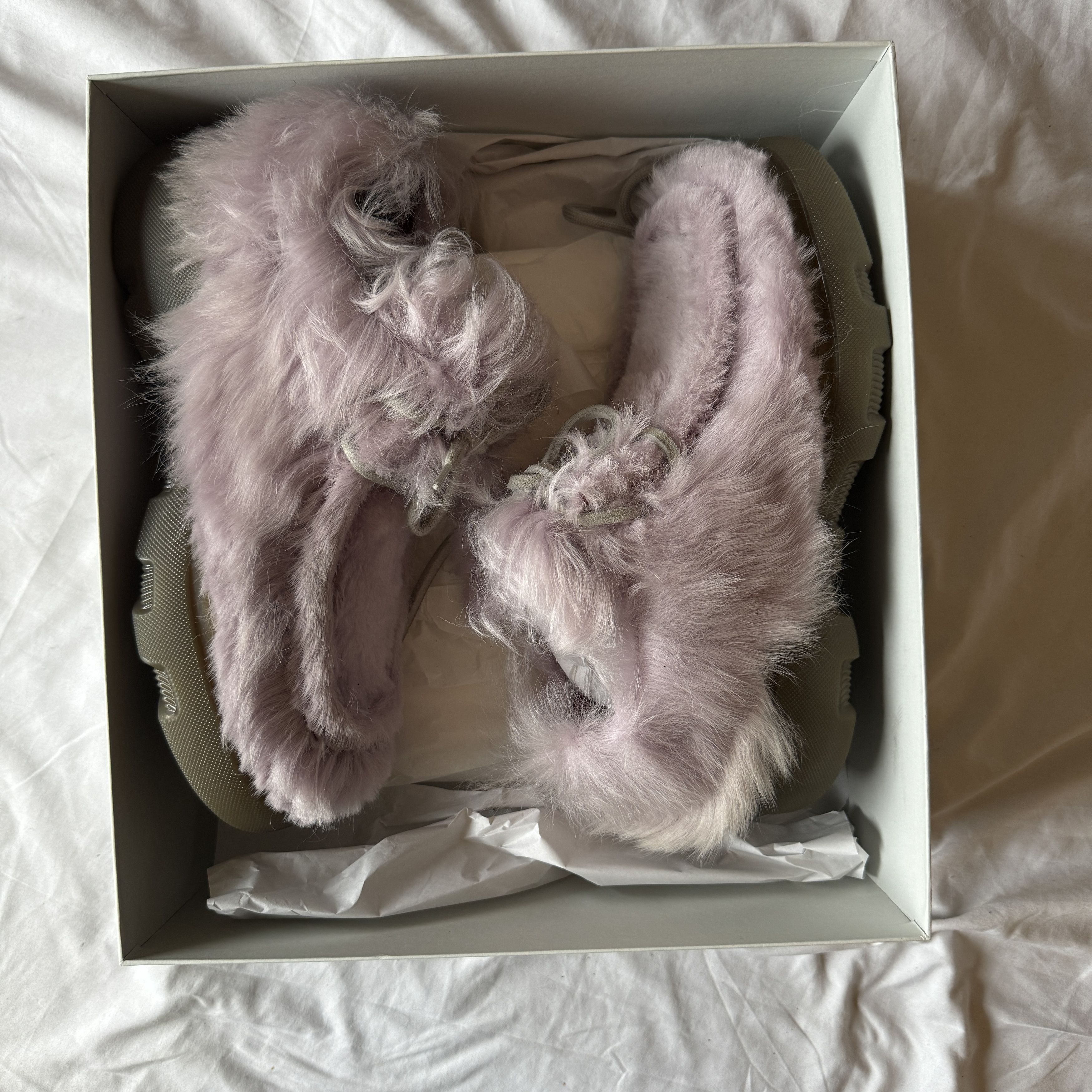 Burberry shearling Lamb fur Creeper shoes Size US 9 / EU 42 - 7 Thumbnail
